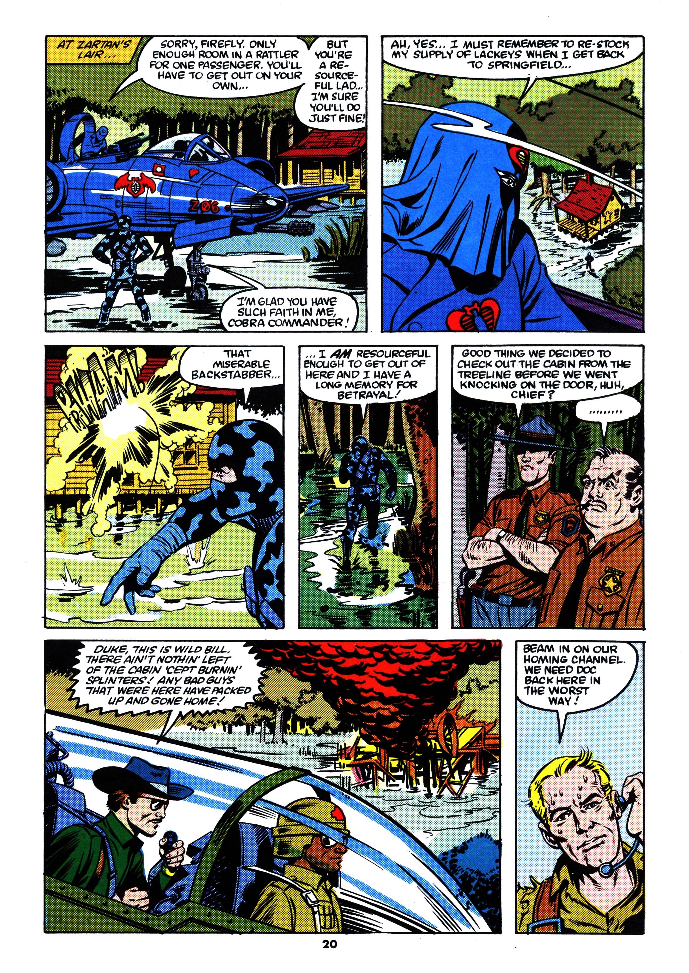 Read online Action Force comic -  Issue #16 - 20