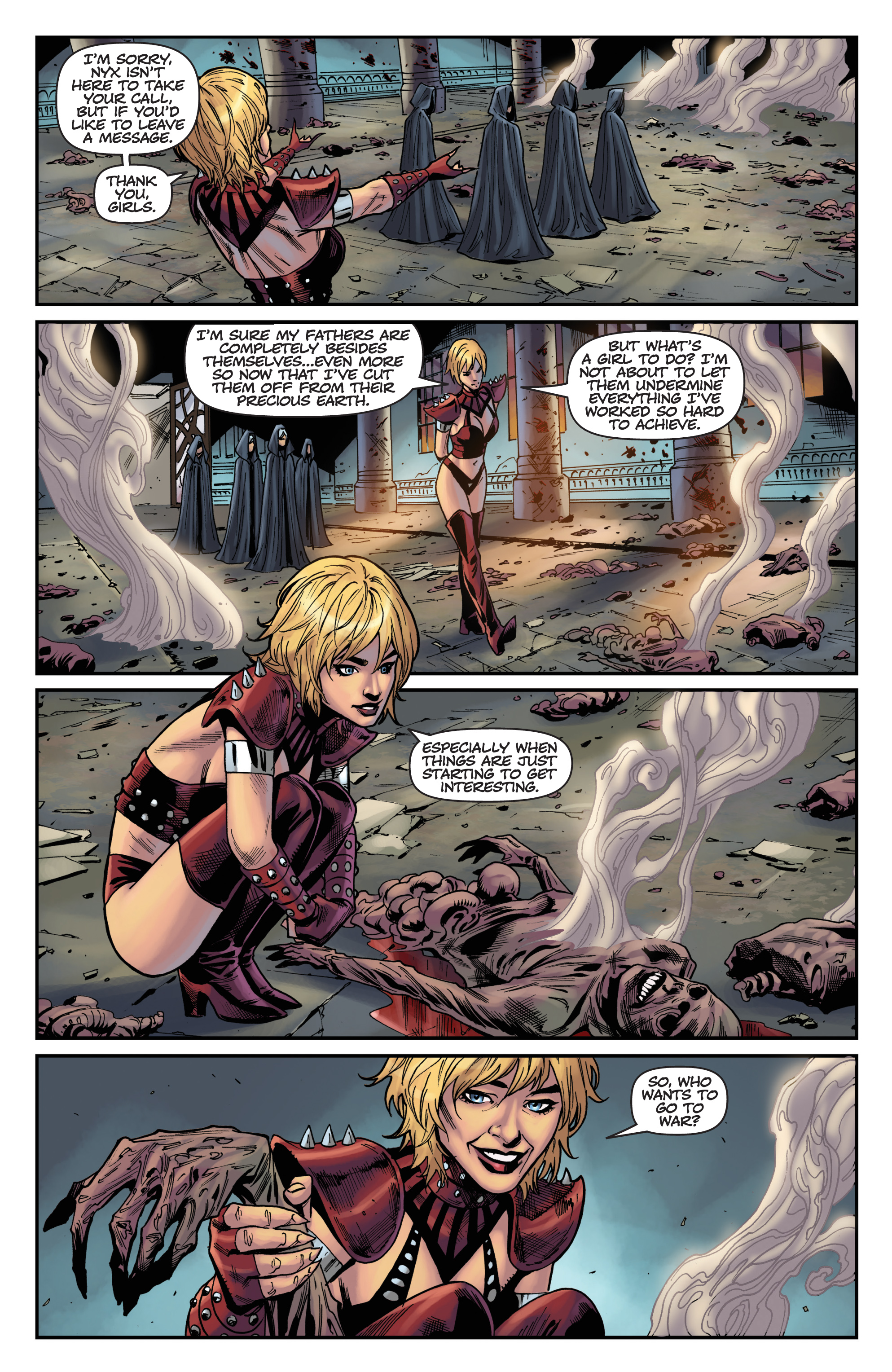 Read online Vengeance of Vampirella (2019) comic -  Issue #8 - 8