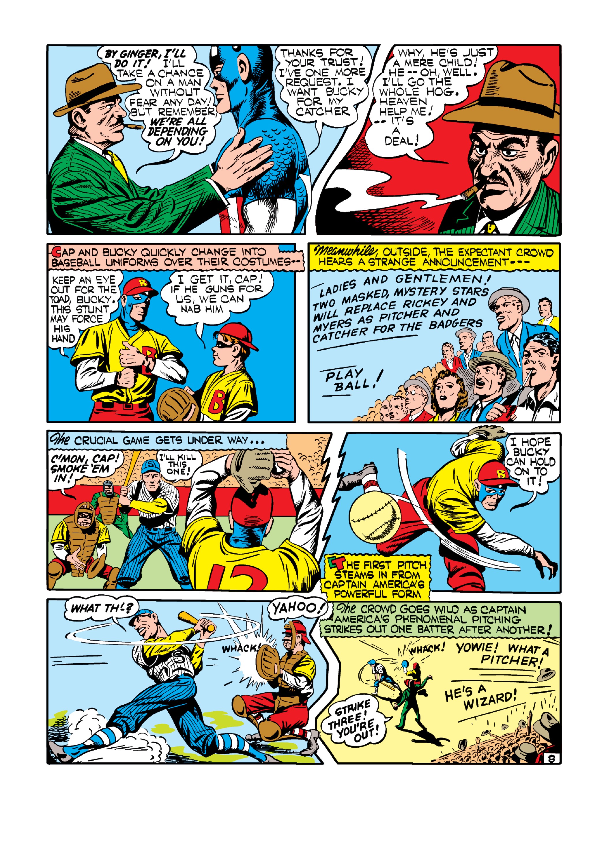 Read online Marvel Masterworks: Golden Age Captain America comic -  Issue # TPB 2 (Part 2) - 61