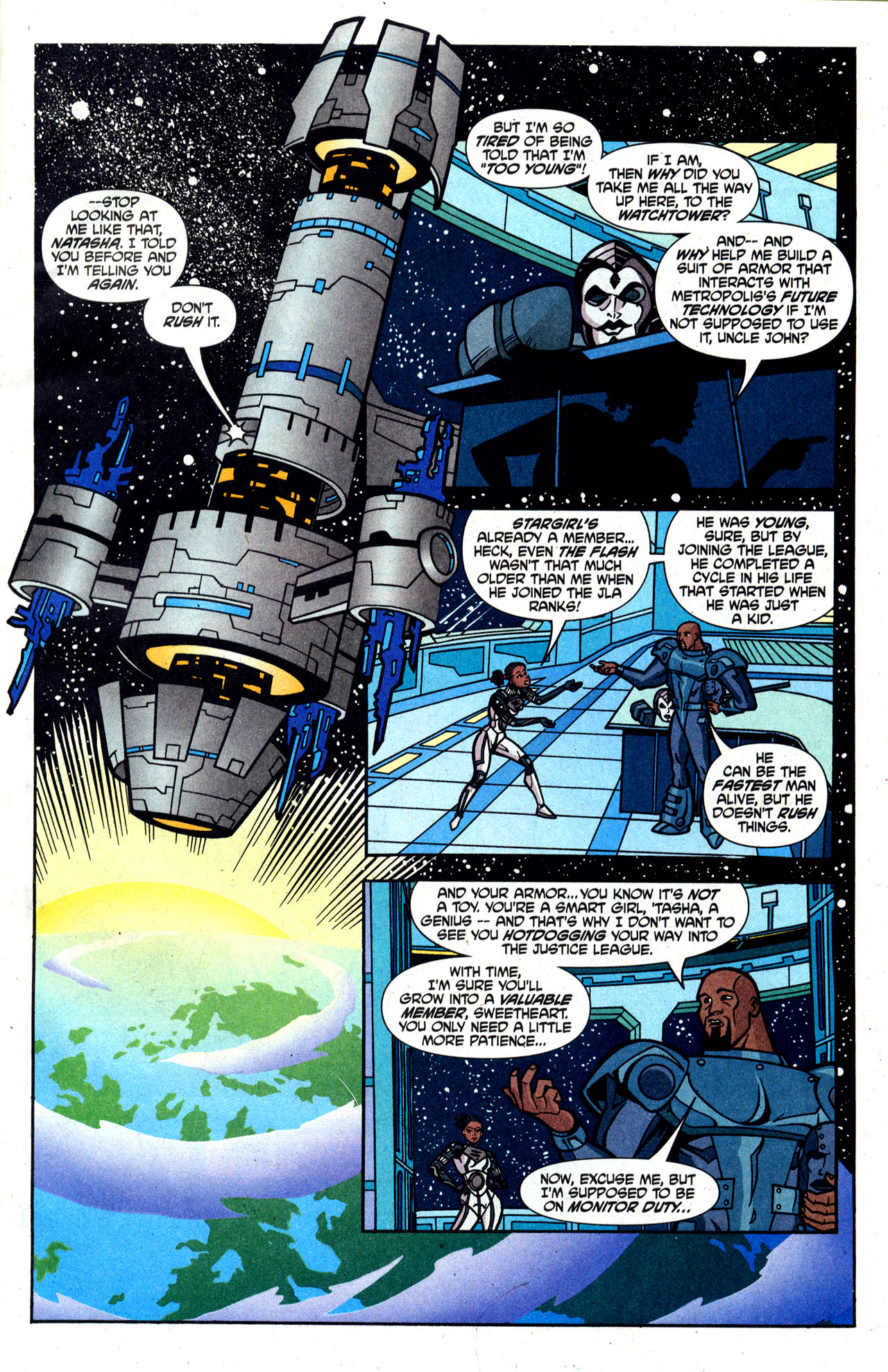 Read online Justice League Unlimited comic -  Issue #35 - 2