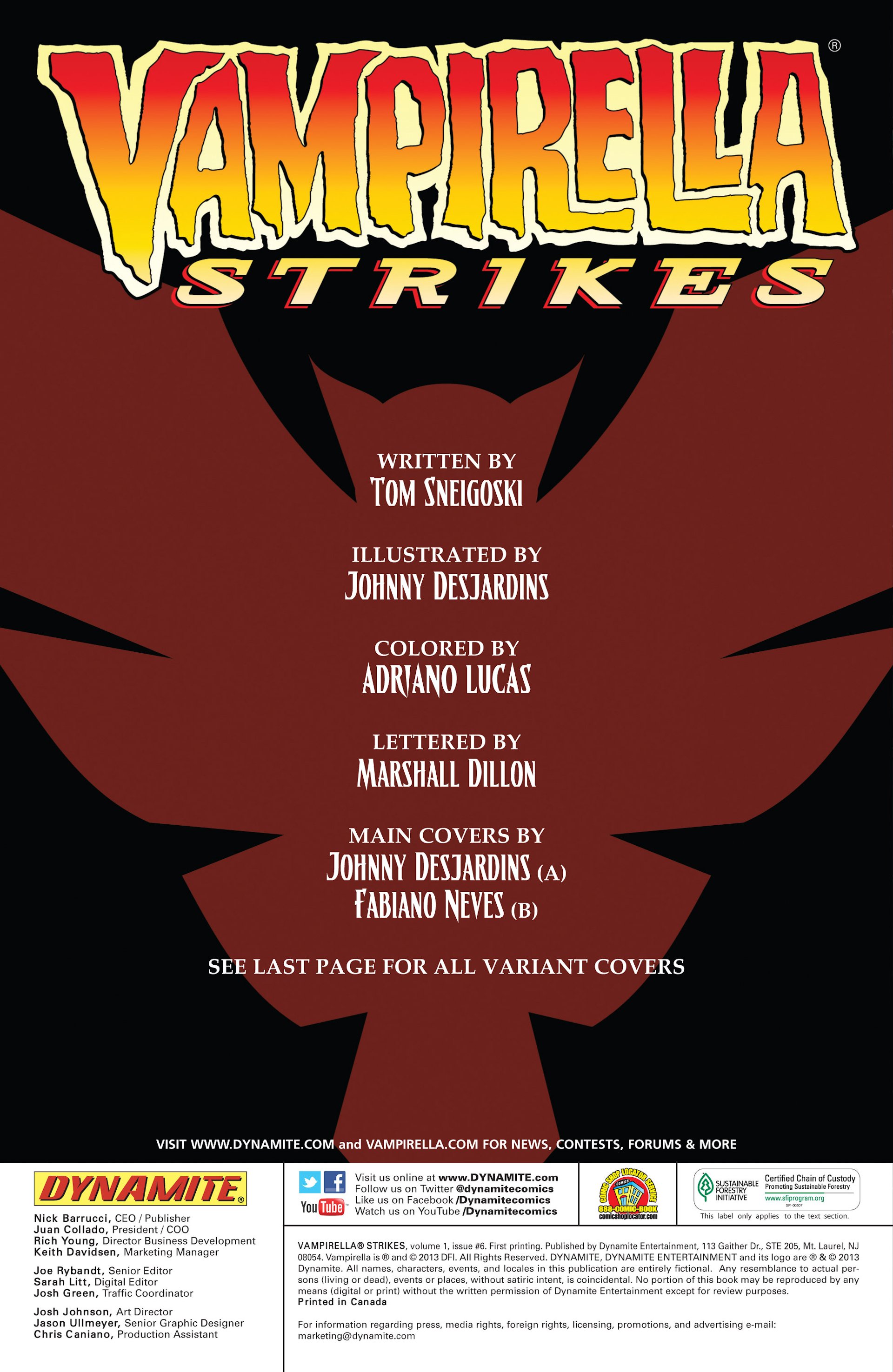 Read online Vampirella Strikes comic -  Issue #6 - 3