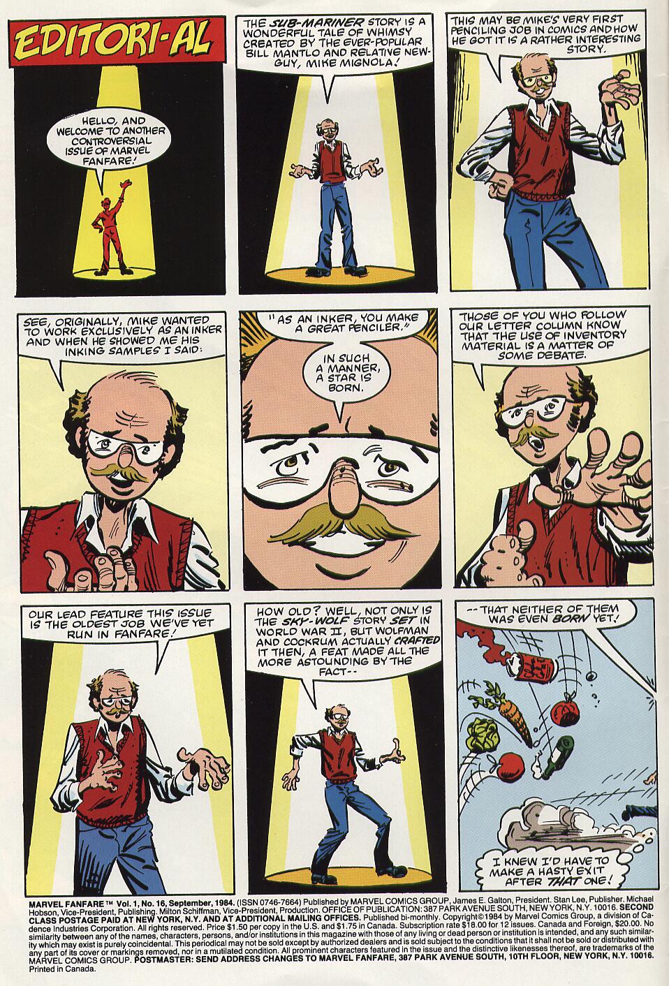Read online Marvel Fanfare (1982) comic -  Issue #16 - 3