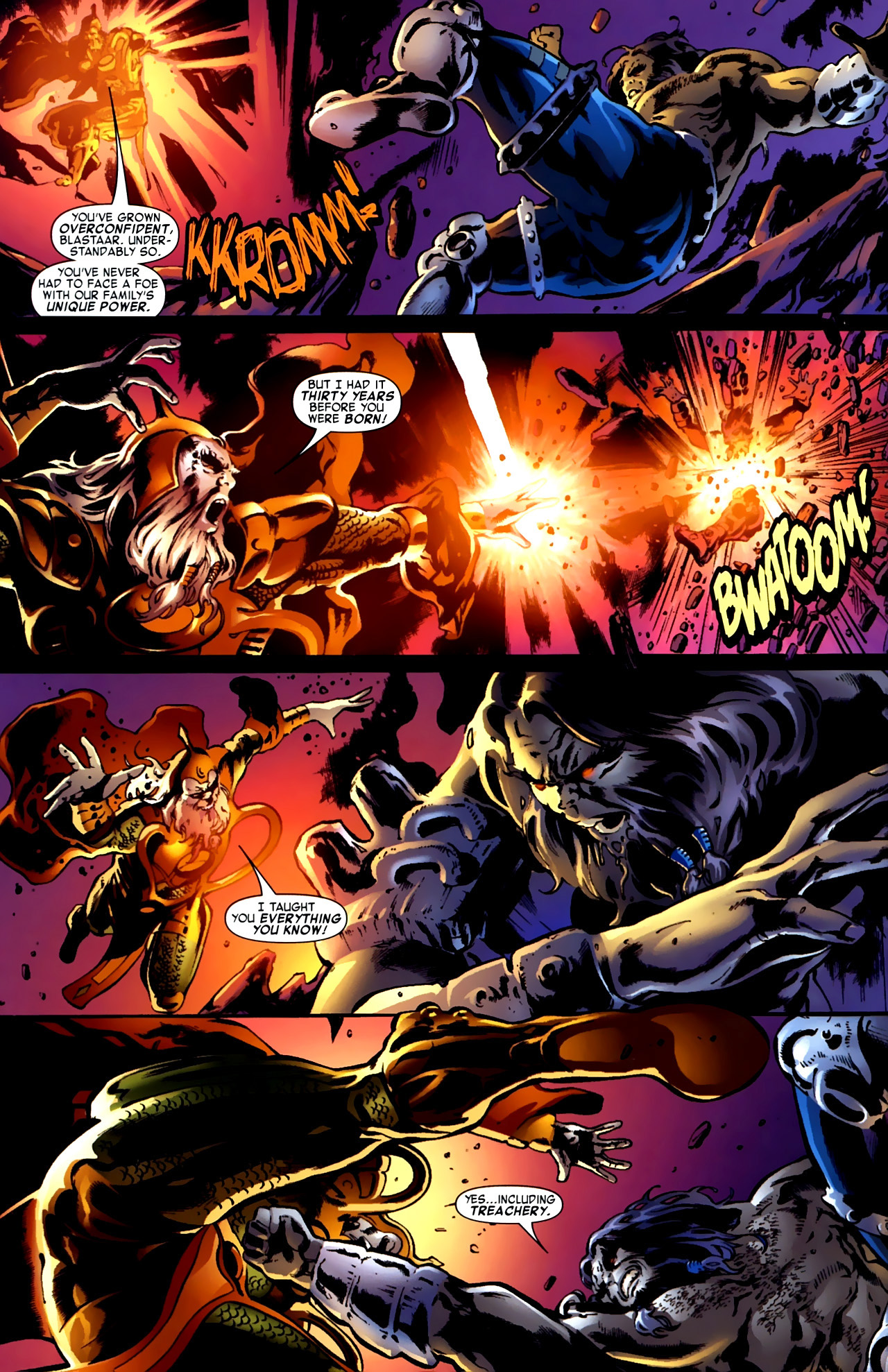 Read online War of Kings: Warriors comic -  Issue #1 - 28