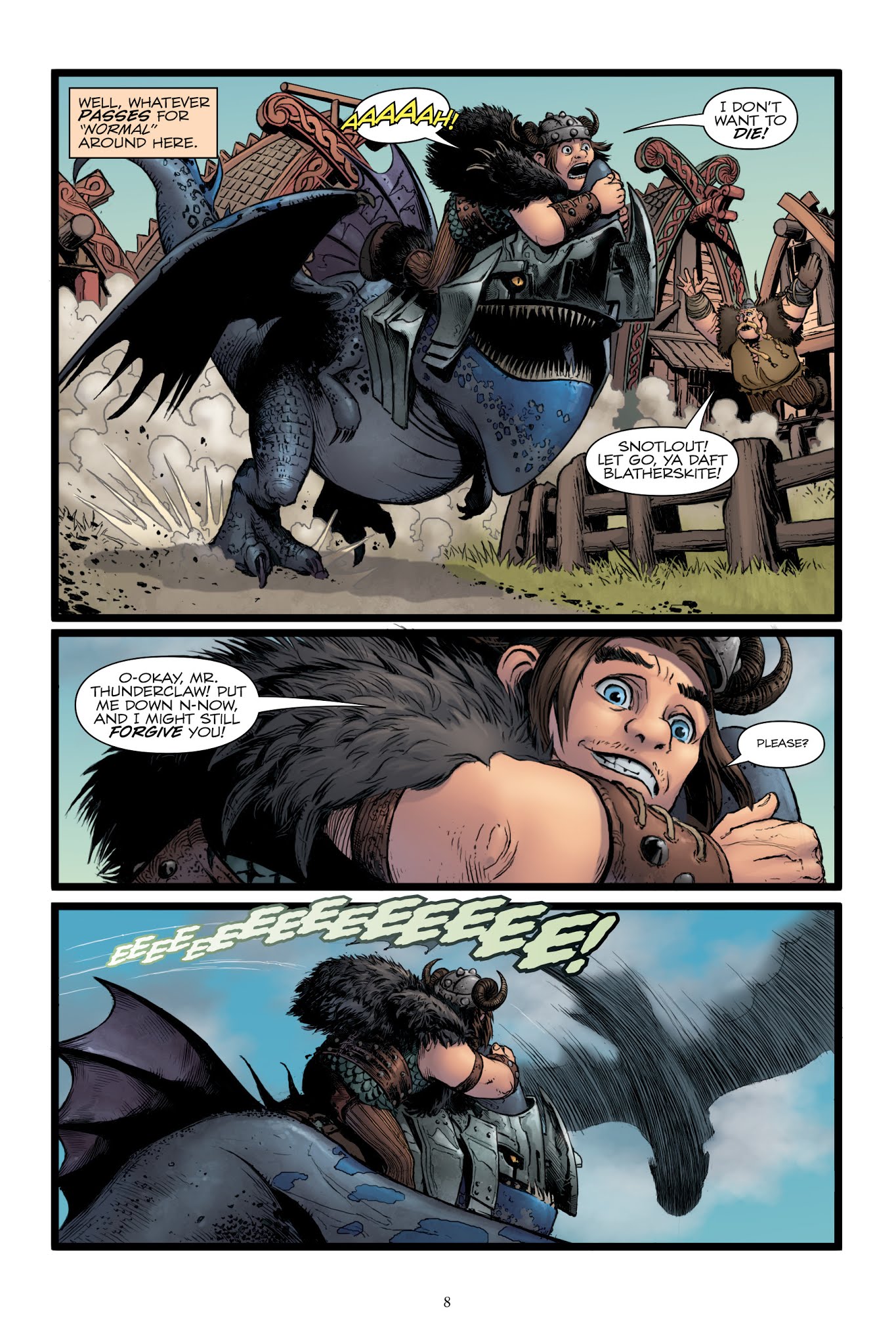 Read online How To Train Your Dragon: The Serpent's Heir comic -  Issue # TPB - 9