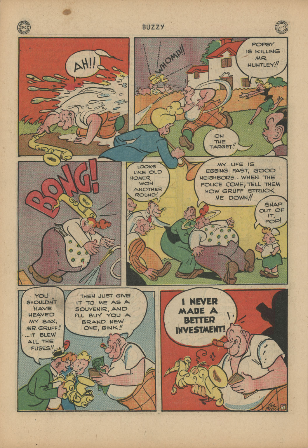 Read online Buzzy comic -  Issue #5 - 26