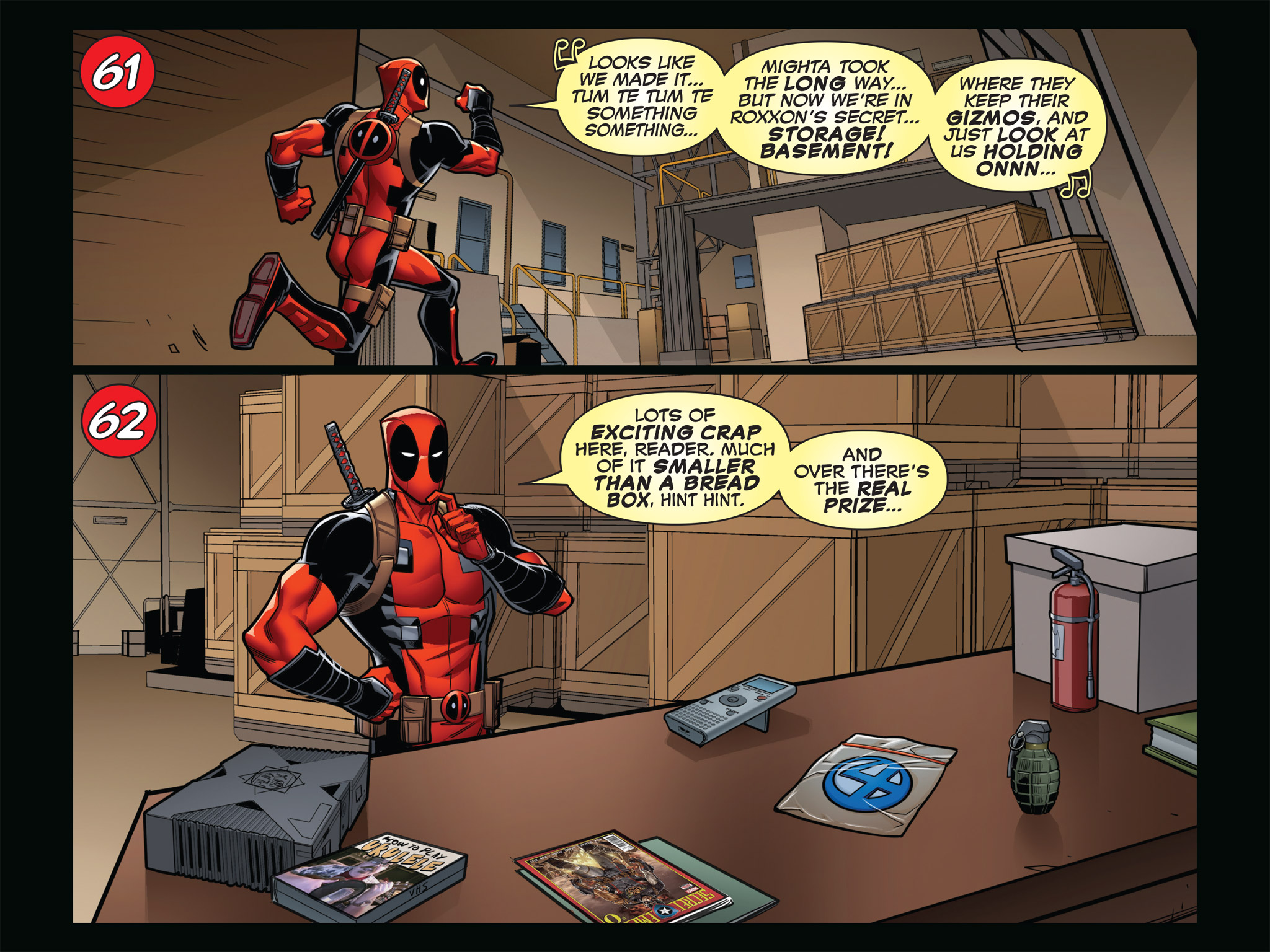 Read online You Are Deadpool comic -  Issue #1 - 66