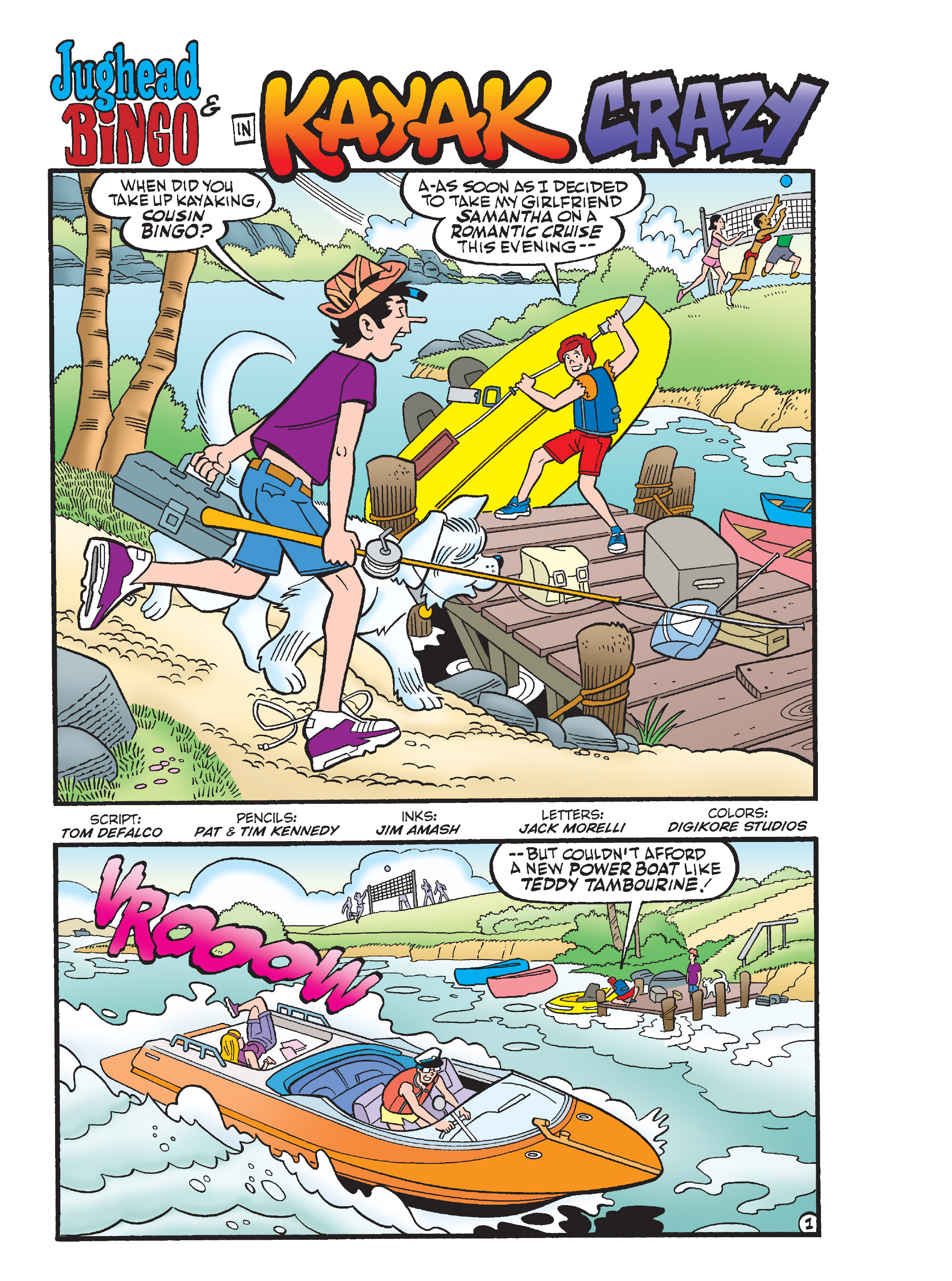 Read online Jughead and Archie Double Digest comic -  Issue #15 - 223