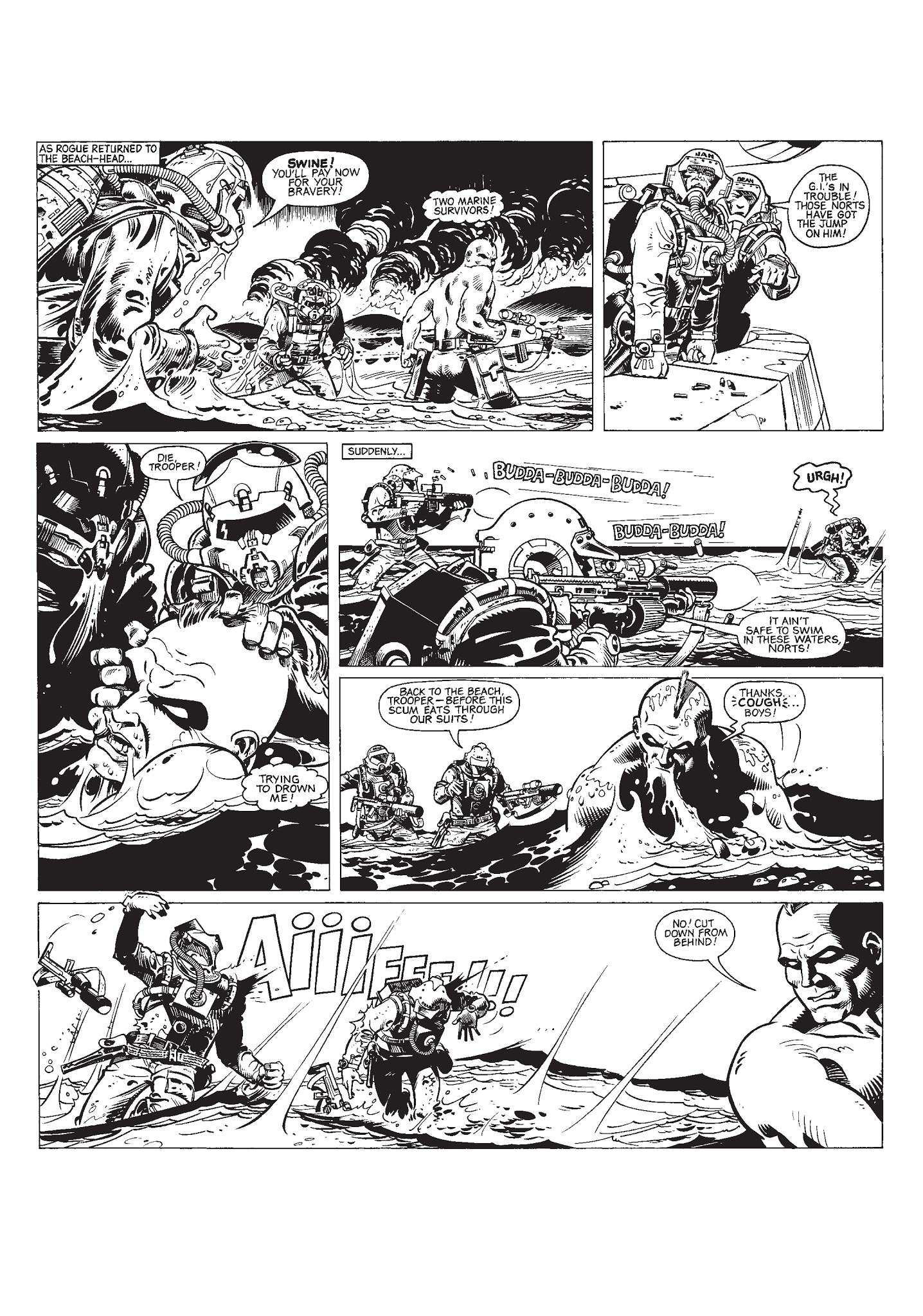 Read online Rogue Trooper: Tales of Nu-Earth comic -  Issue # TPB 1 - 176