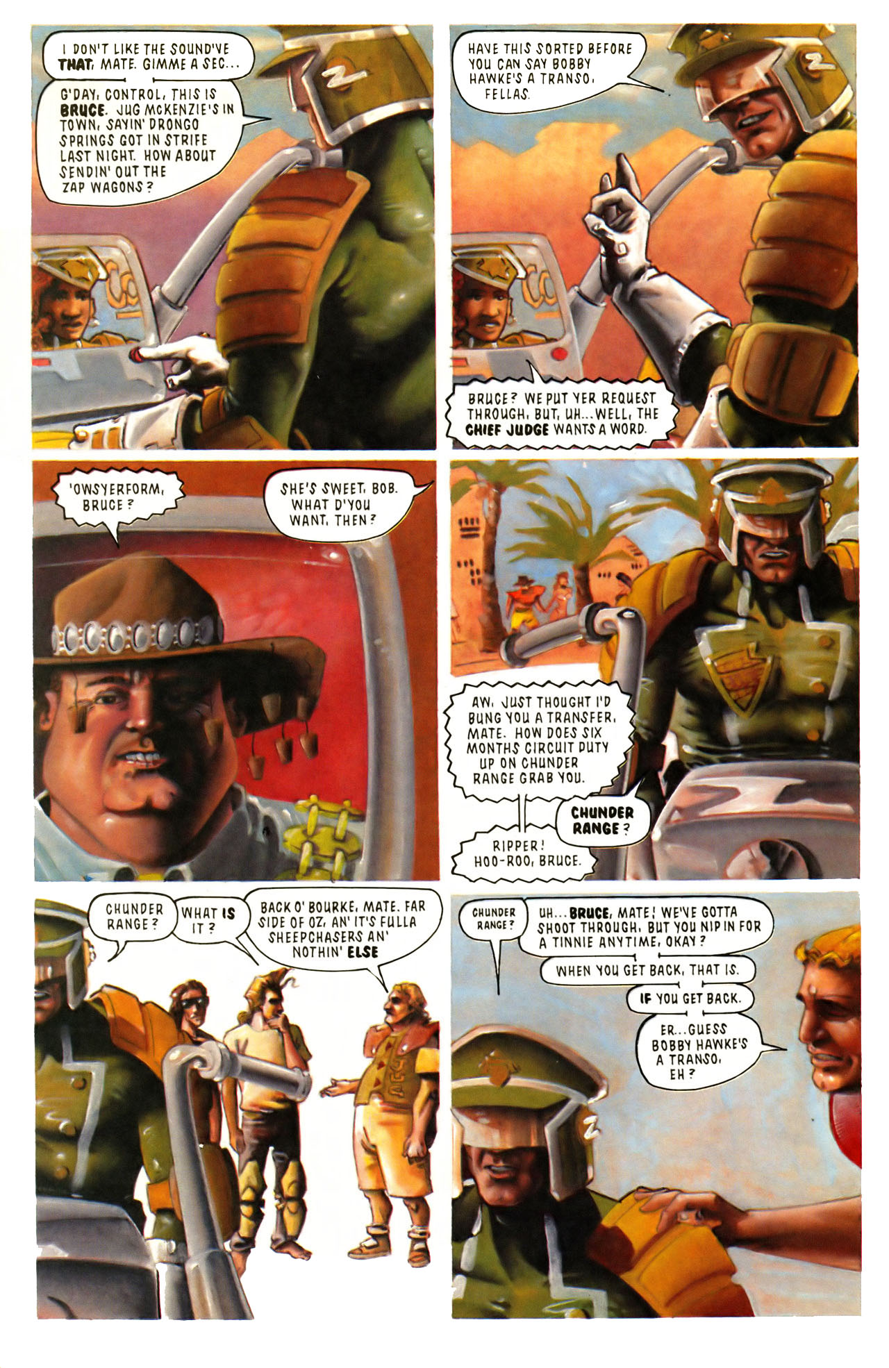 Read online Judge Dredd: The Megazine comic -  Issue #4 - 31