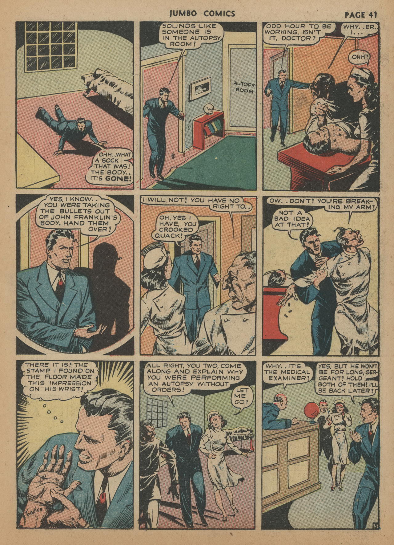 Read online Jumbo Comics comic -  Issue #41 - 43