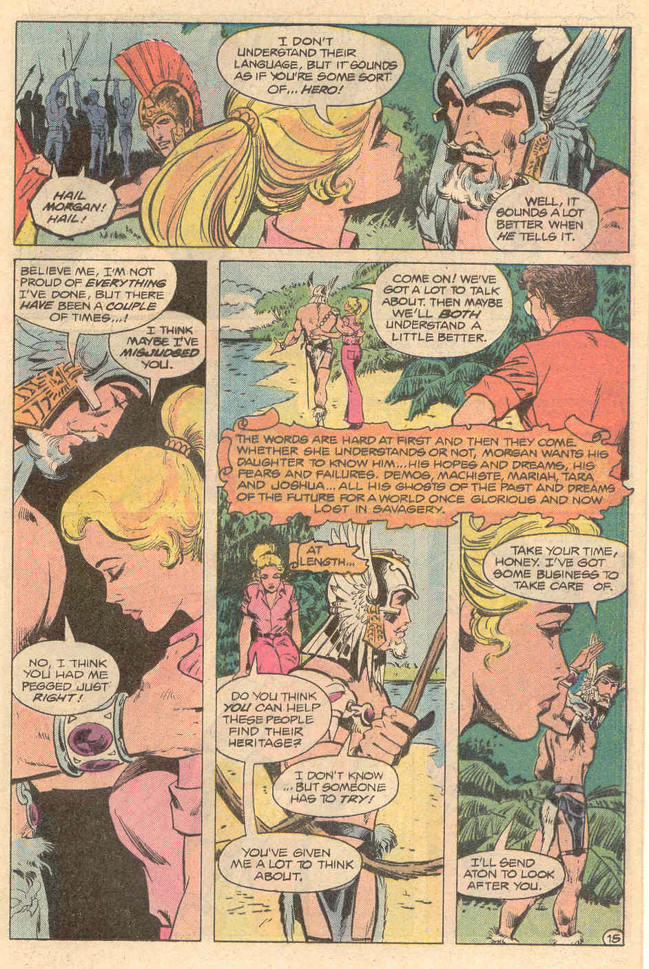 Read online Warlord (1976) comic -  Issue #38 - 16