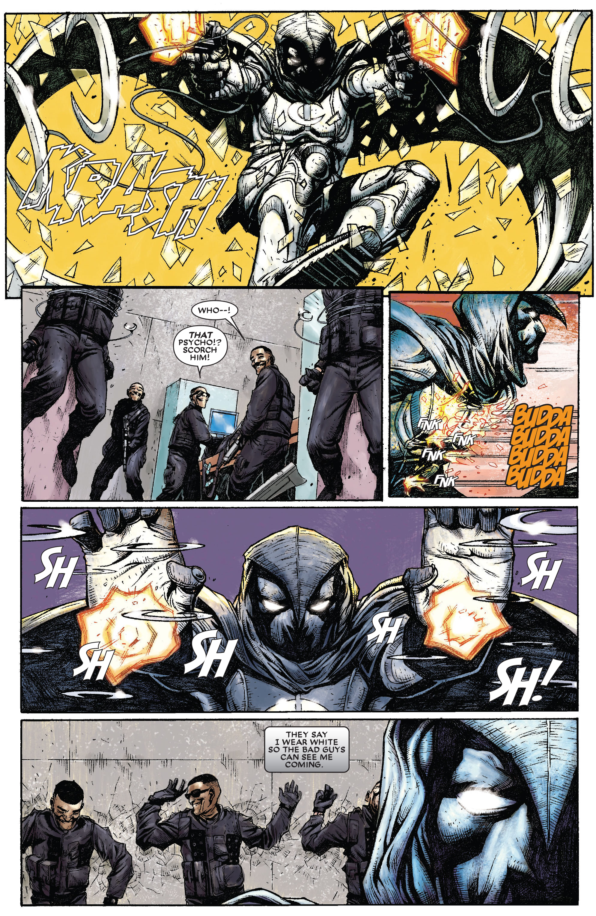 Read online Moon Knight by Huston, Benson & Hurwitz Omnibus comic -  Issue # TPB (Part 9) - 6