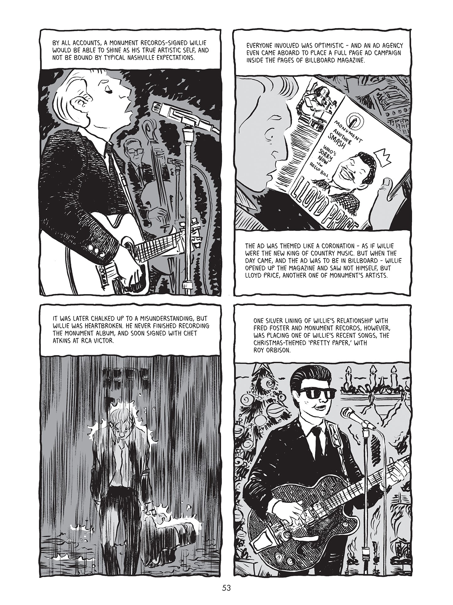 Read online Willie Nelson: A Graphic History comic -  Issue # TPB - 51