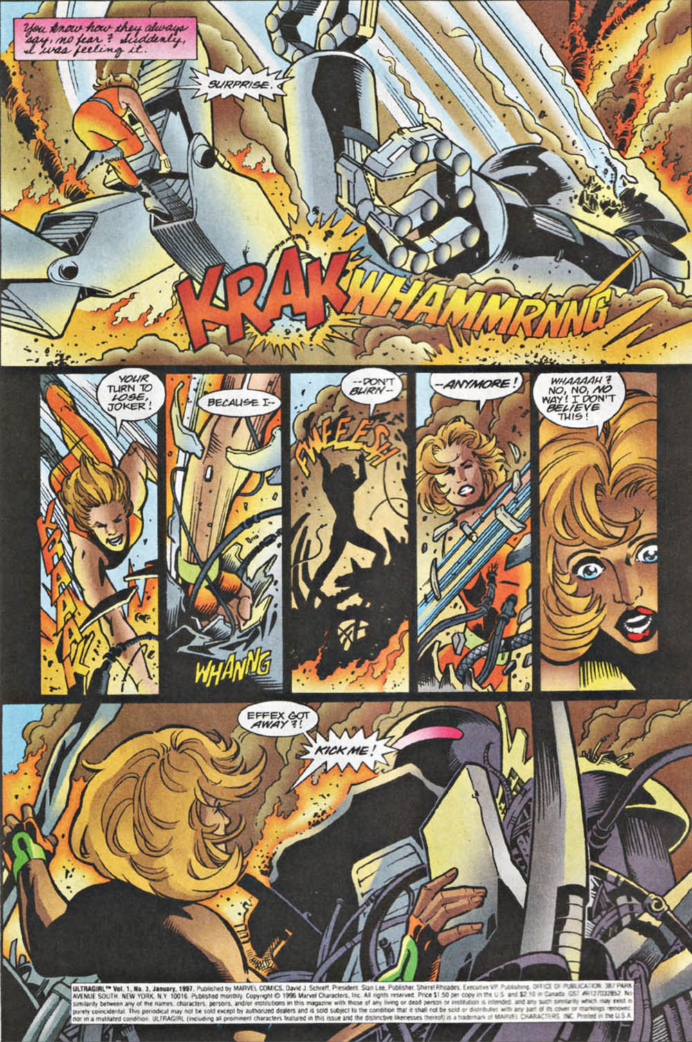 Read online Ultragirl comic -  Issue #3 - 6
