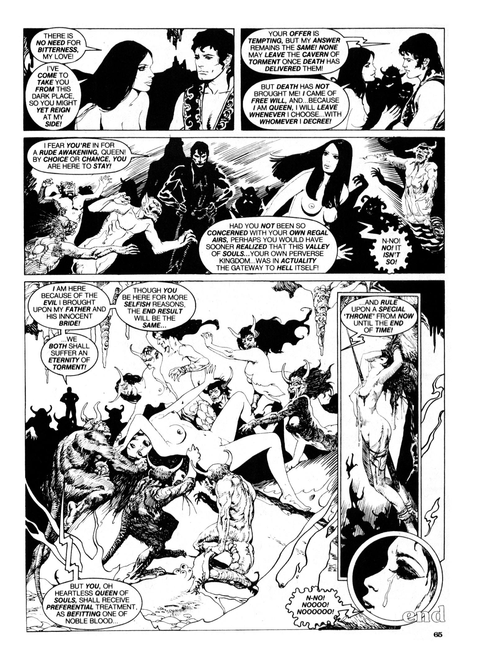 Read online Vampirella (1969) comic -  Issue #110 - 65