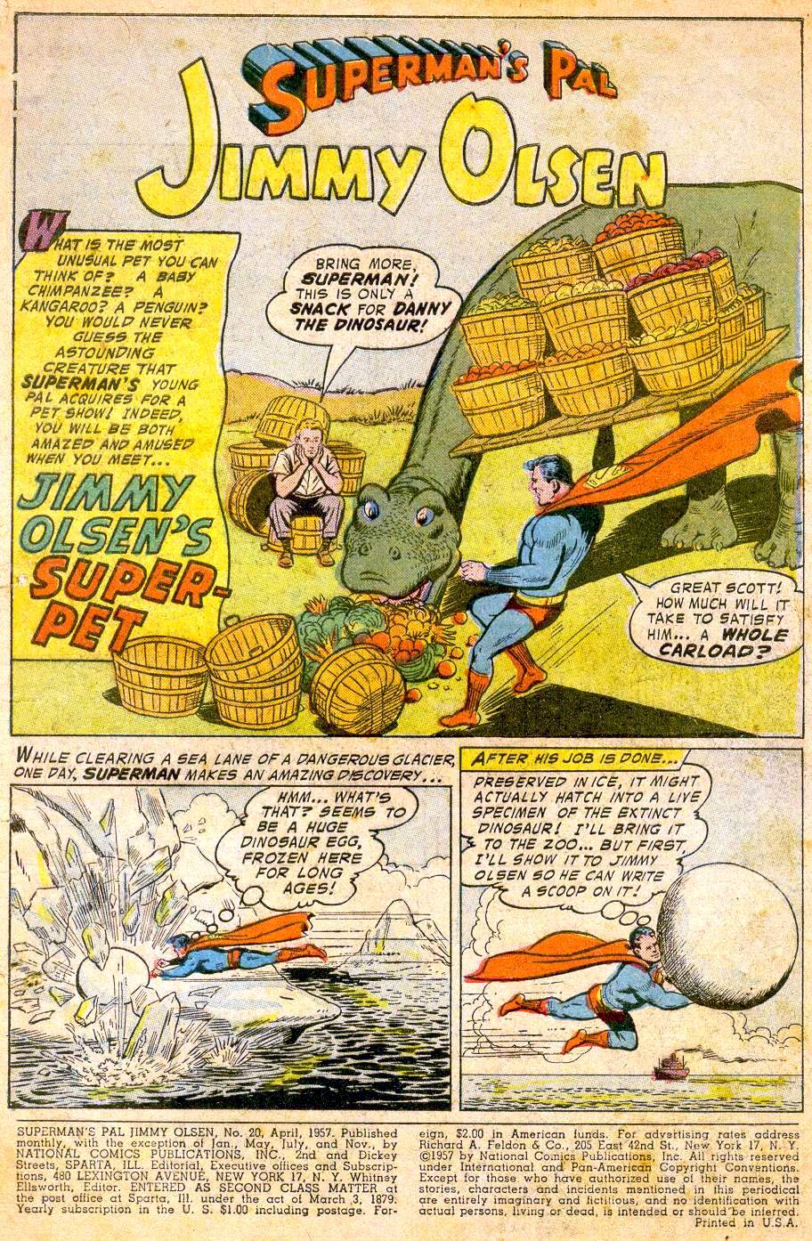 Read online Superman's Pal Jimmy Olsen comic -  Issue #20 - 3