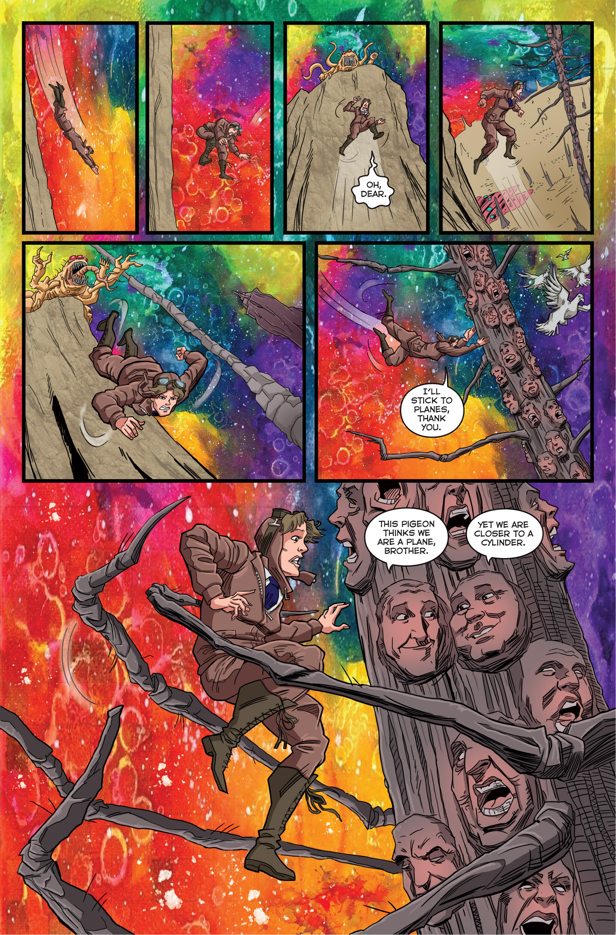 Read online Herald: Lovecraft and Tesla comic -  Issue #4 - 7