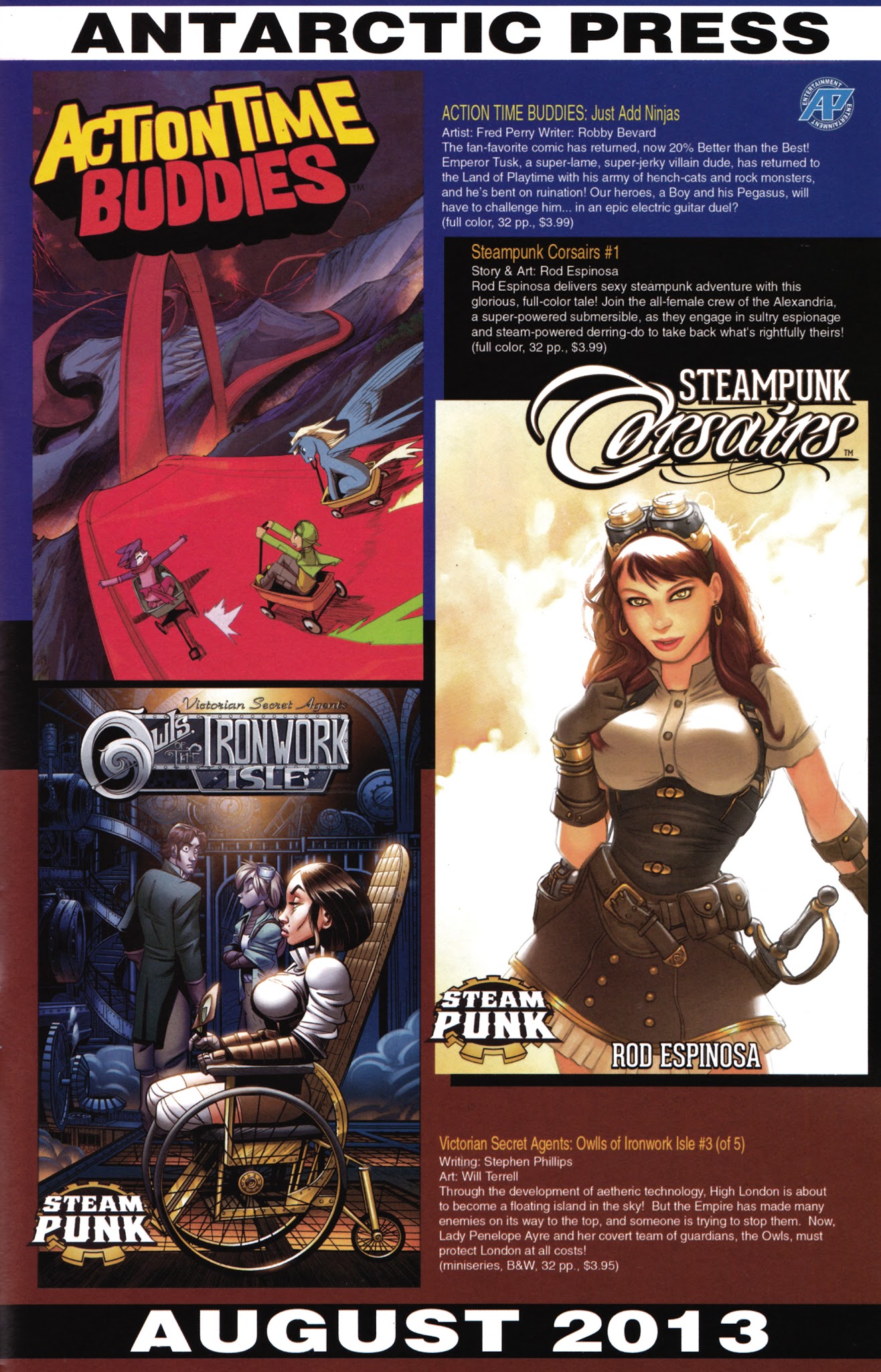 Read online Steam Wars comic -  Issue #2 - 30