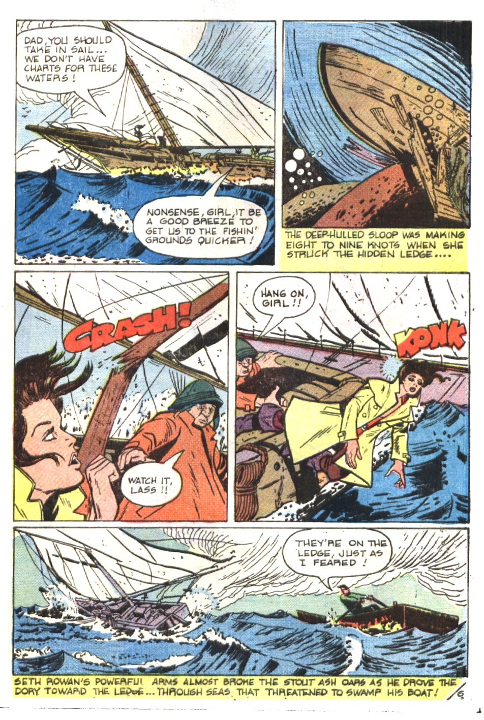 Read online Haunted Love (1973) comic -  Issue #6 - 9