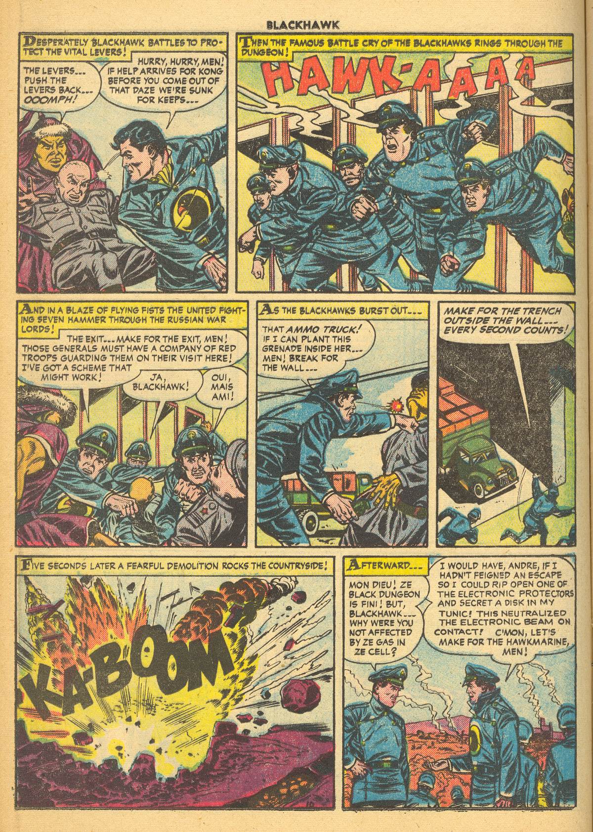 Read online Blackhawk (1957) comic -  Issue #92 - 12