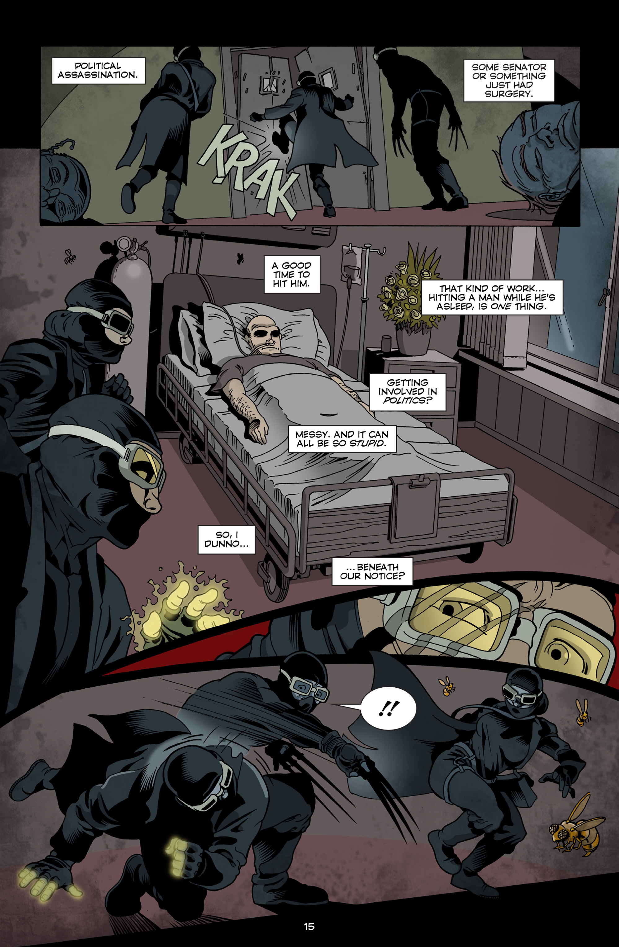 Read online Unmasked comic -  Issue #4 - 17