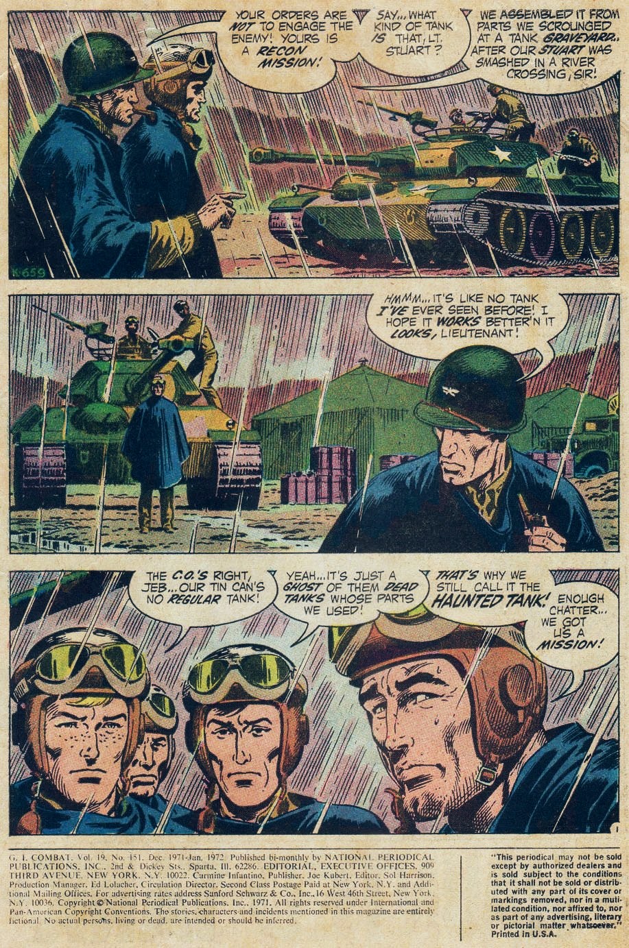 Read online G.I. Combat (1952) comic -  Issue #151 - 3