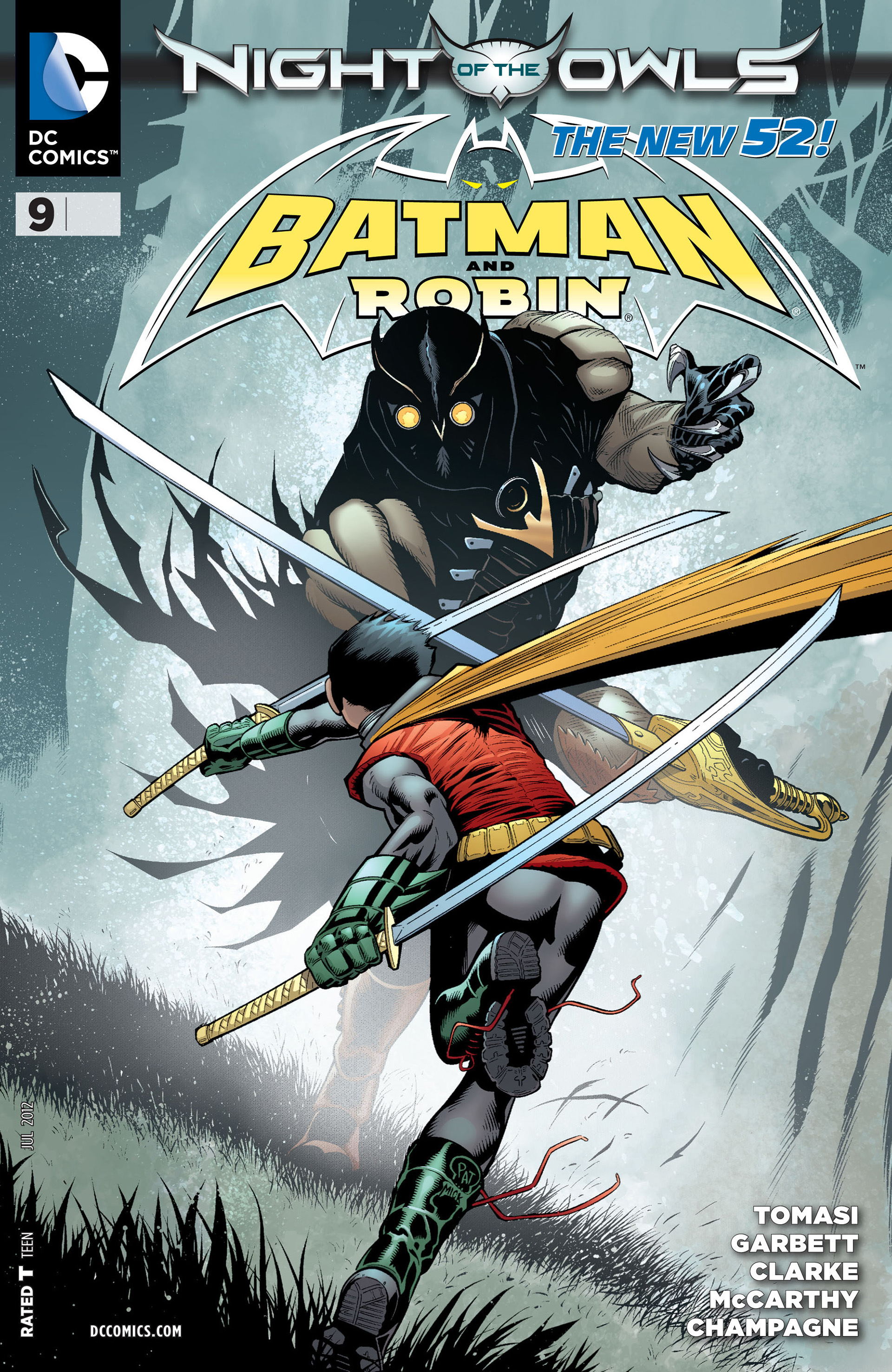 Read online Batman and Robin (2011) comic -  Issue #9 - 1