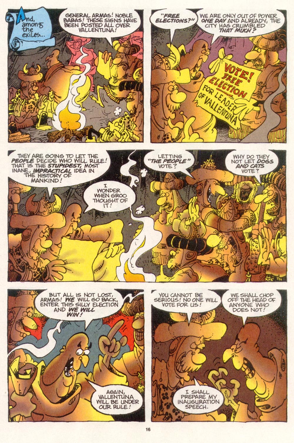 Read online Sergio Aragonés Groo the Wanderer comic -  Issue #108 - 18