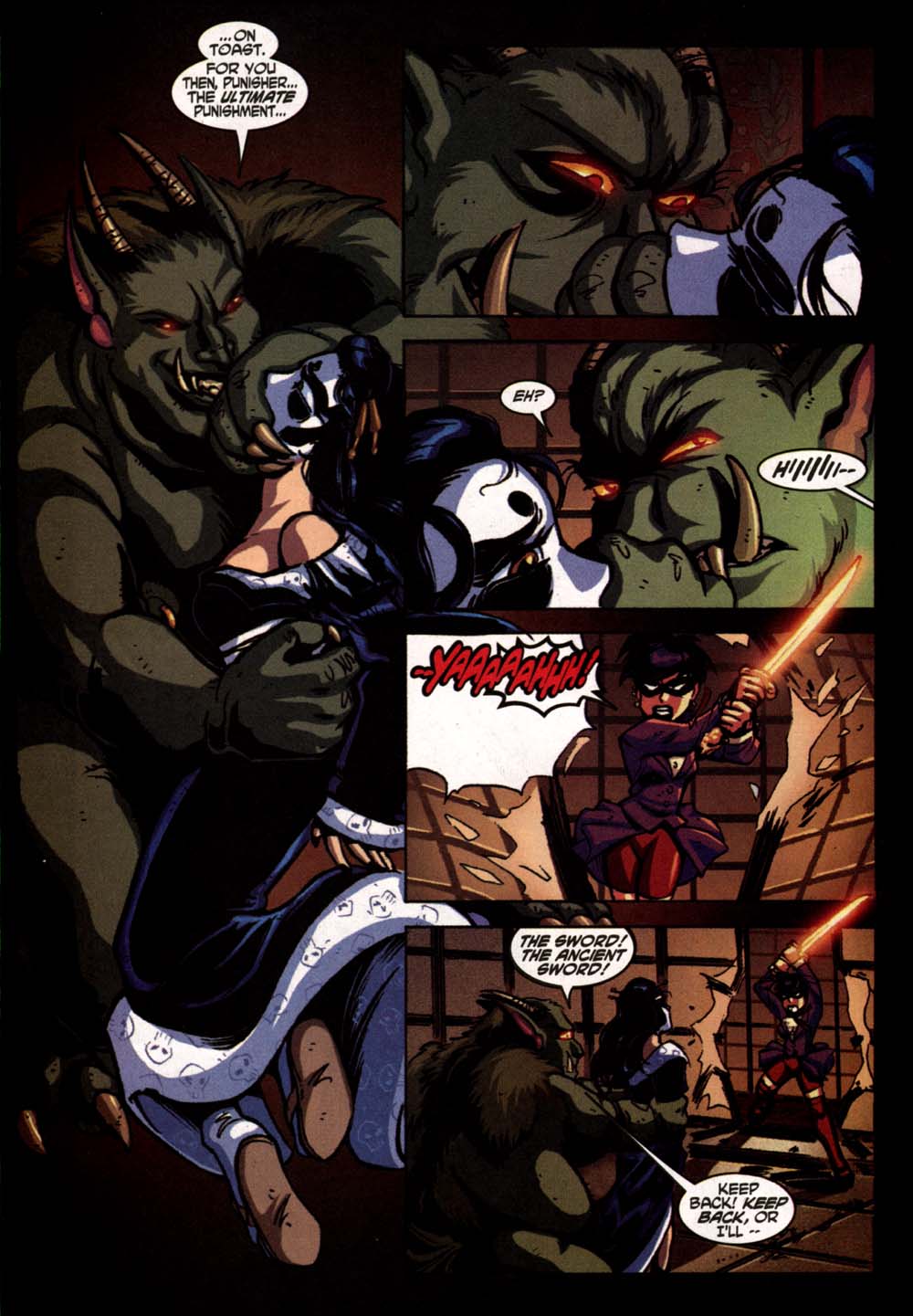 Read online Marvel Mangaverse: Punisher comic -  Issue # Full - 22
