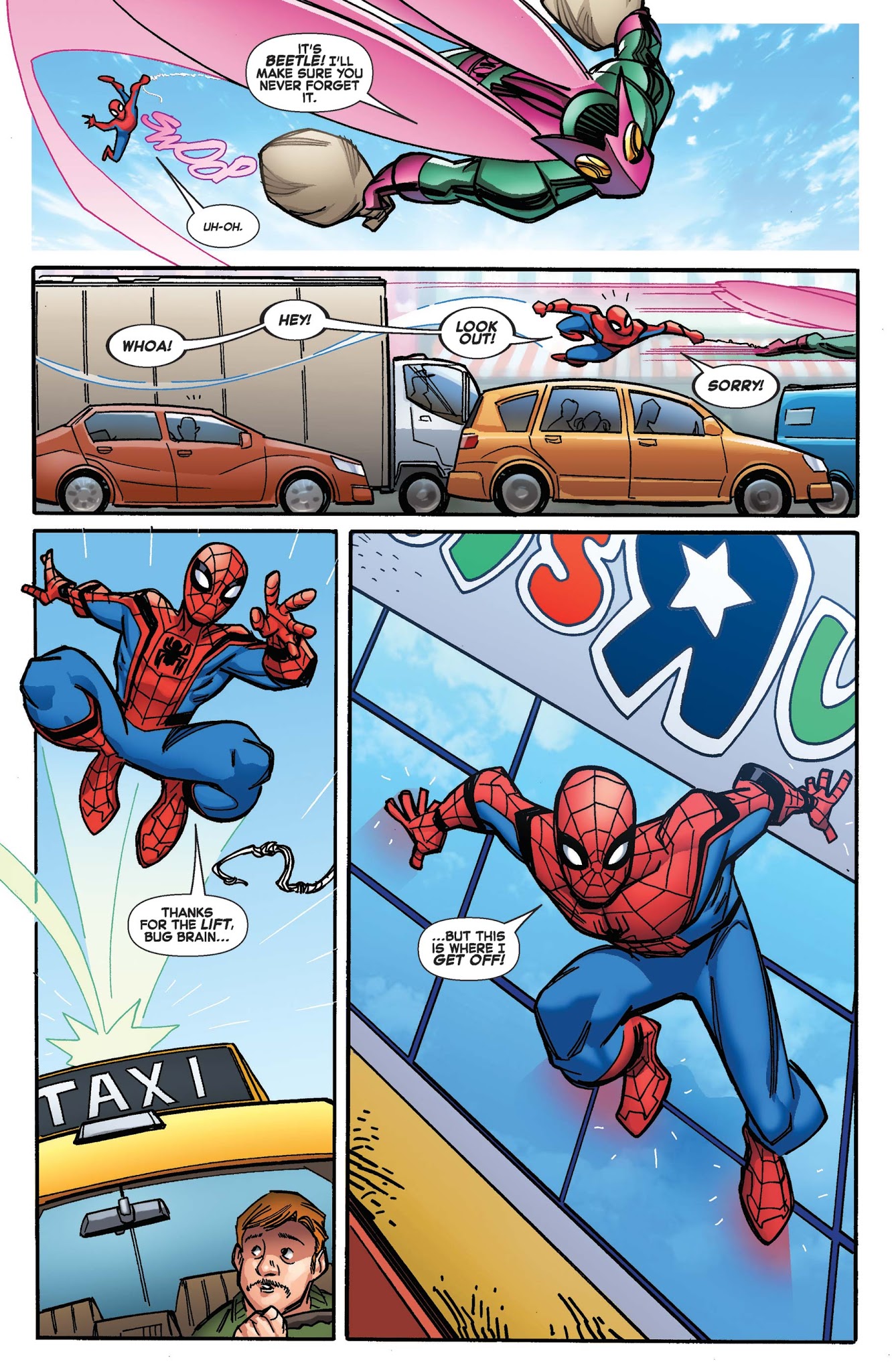 Read online Spider-Man: Homecoming — Fight or Flight comic -  Issue # Full - 5