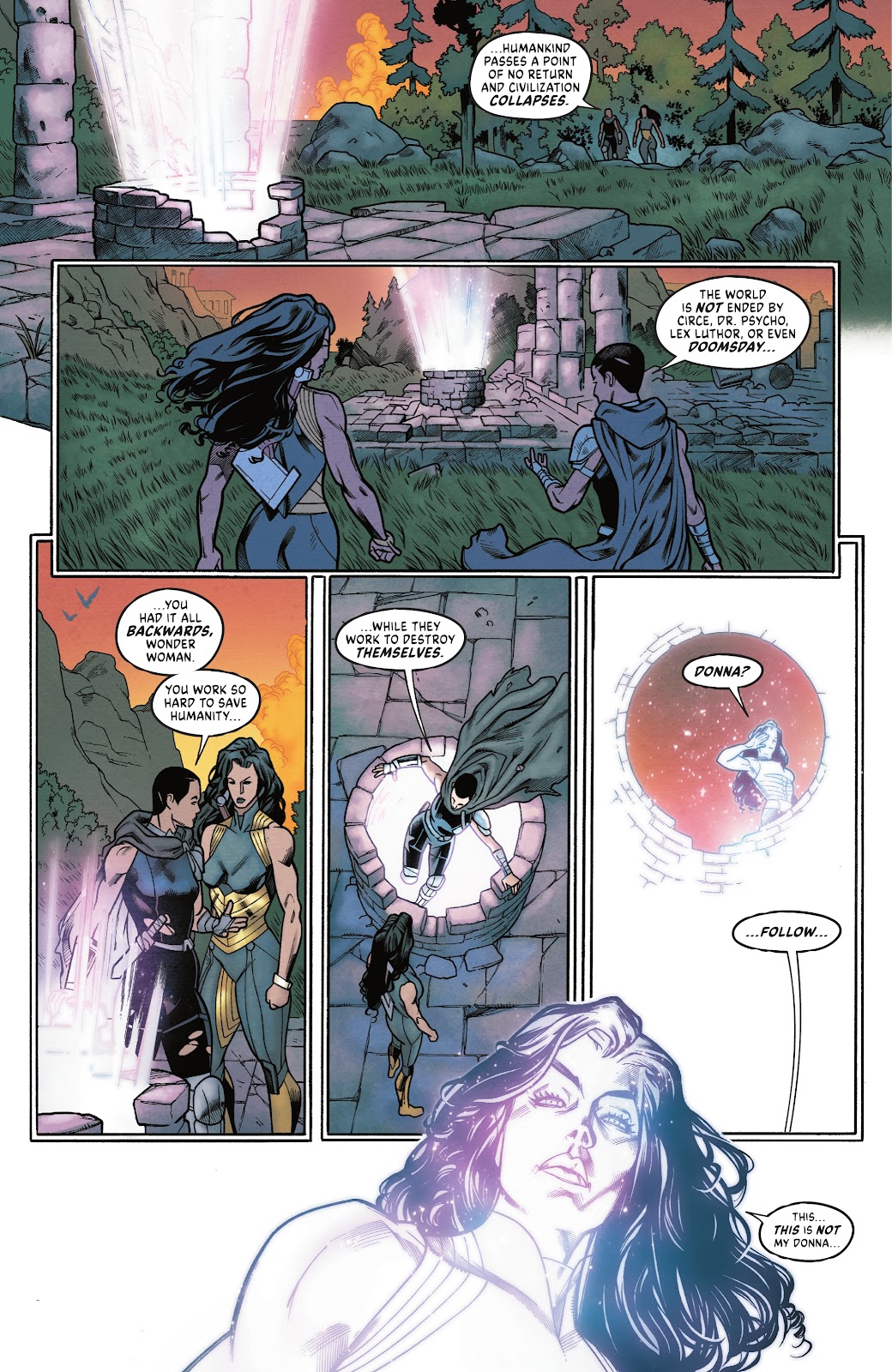 Wonder Woman: Evolution issue 6 - Page 8