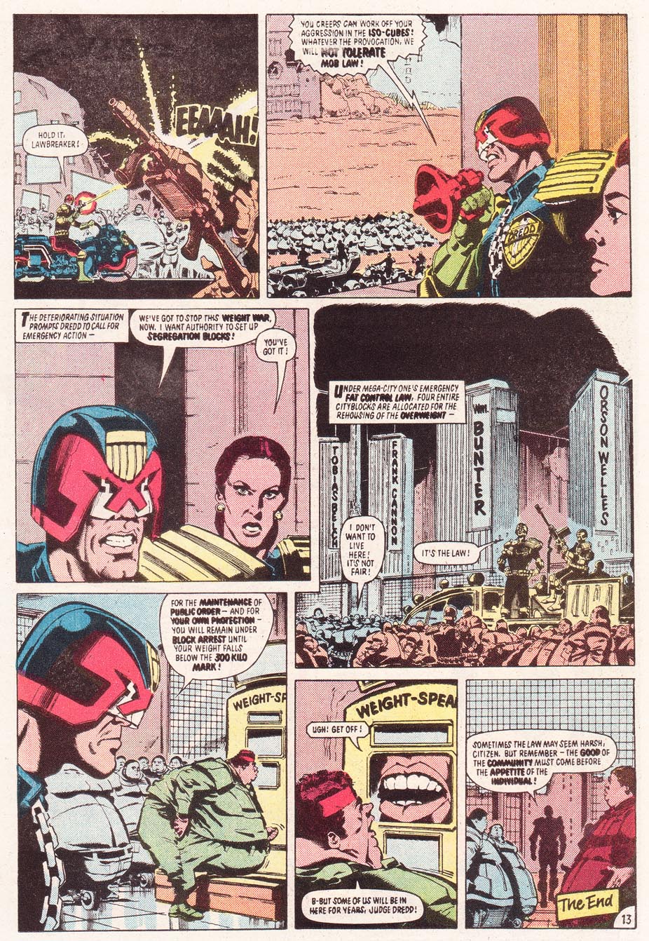 Read online Judge Dredd (1983) comic -  Issue #33 - 14