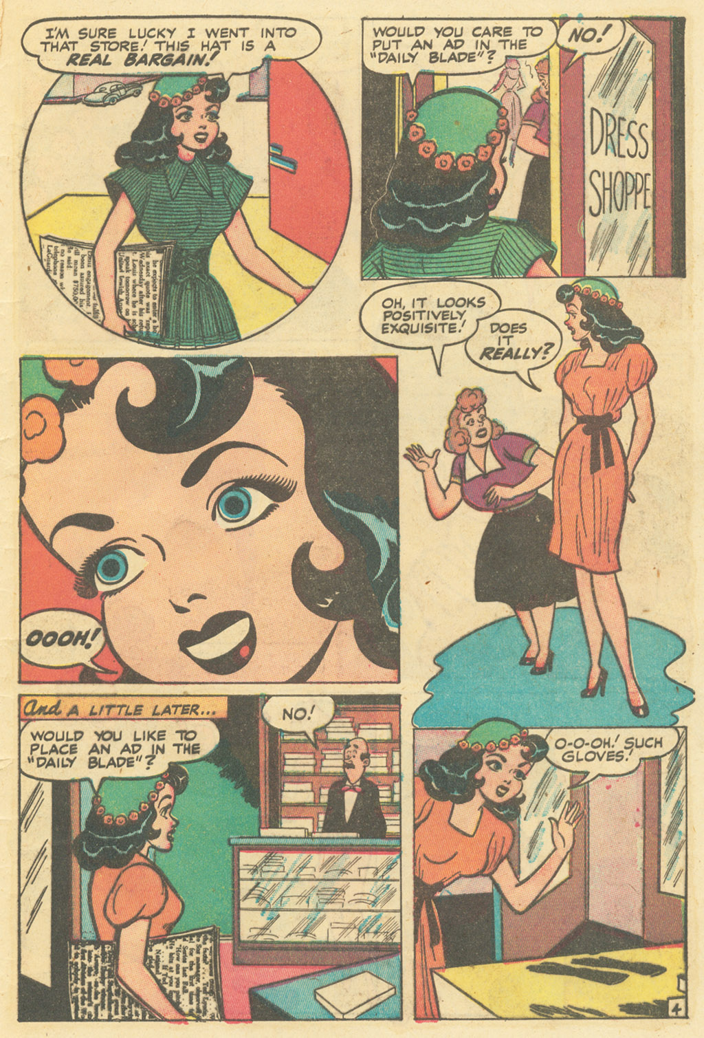 Read online Margie Comics comic -  Issue #38 - 45