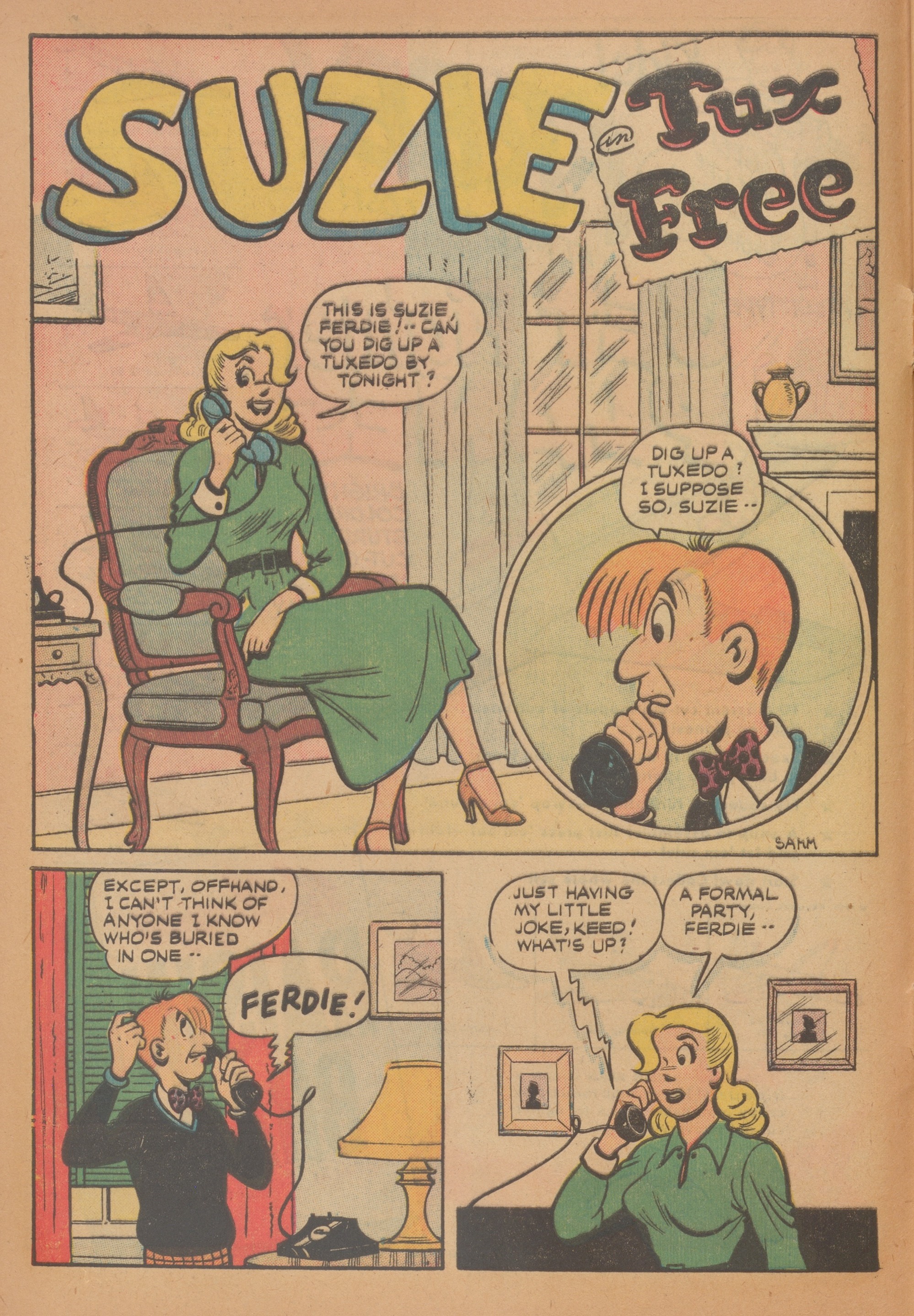 Read online Suzie Comics comic -  Issue #83 - 10