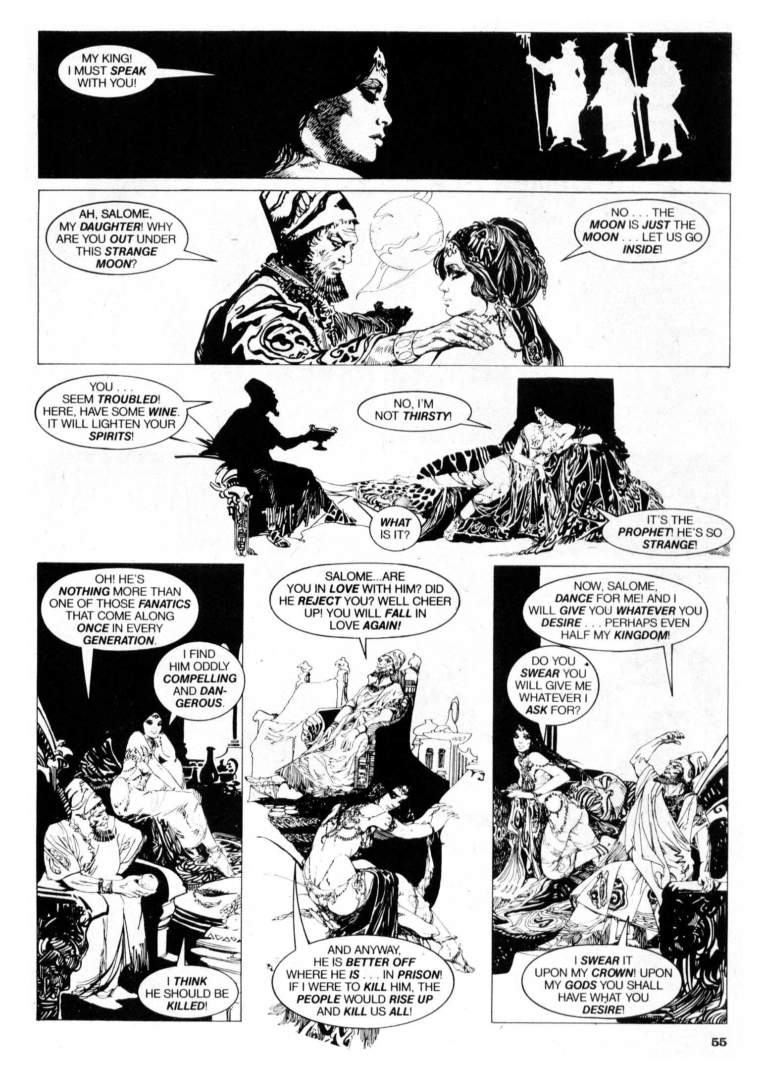 Read online Vampirella (1969) comic -  Issue #99 - 55