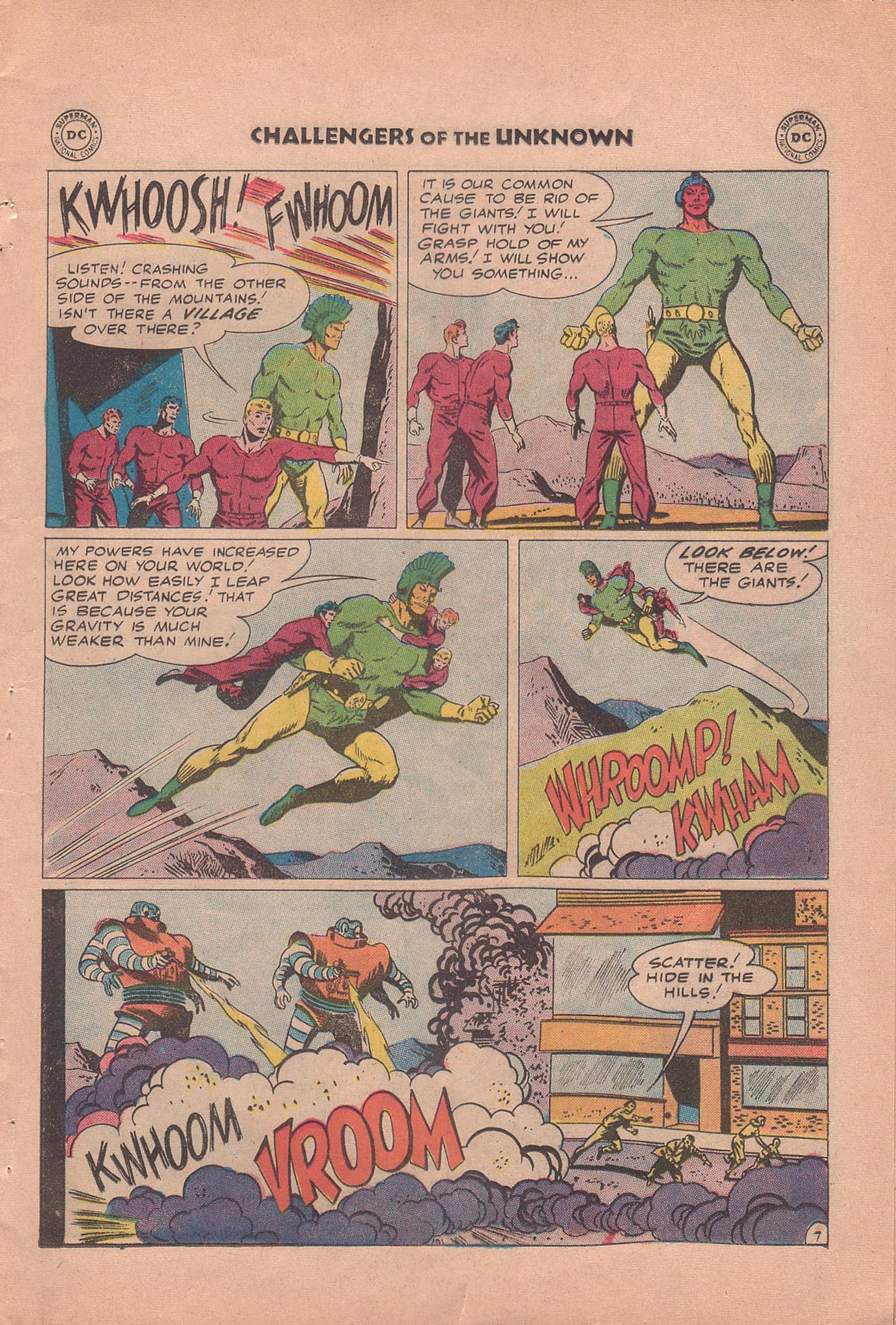 Challengers of the Unknown (1958) Issue #12 #12 - English 9