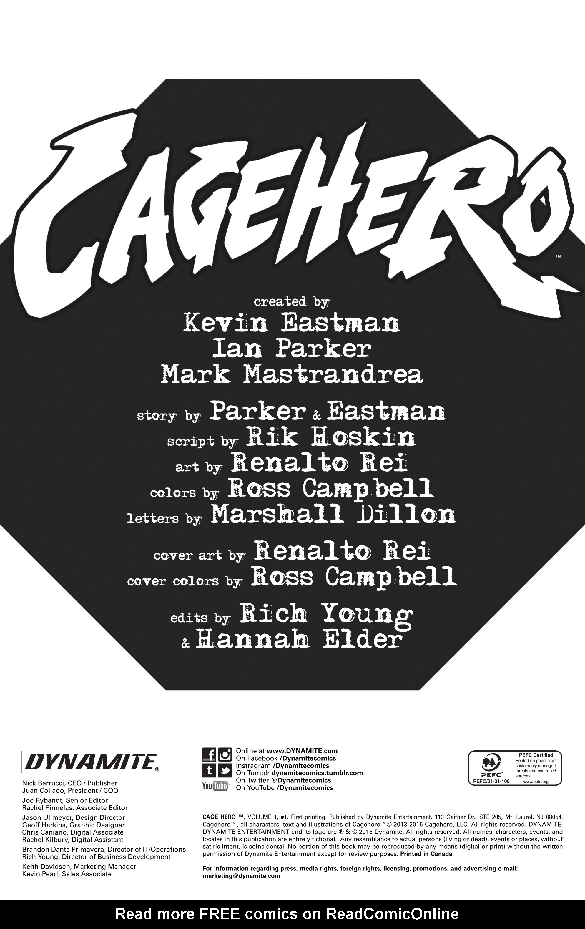 Read online Cage Hero comic -  Issue #1 - 2