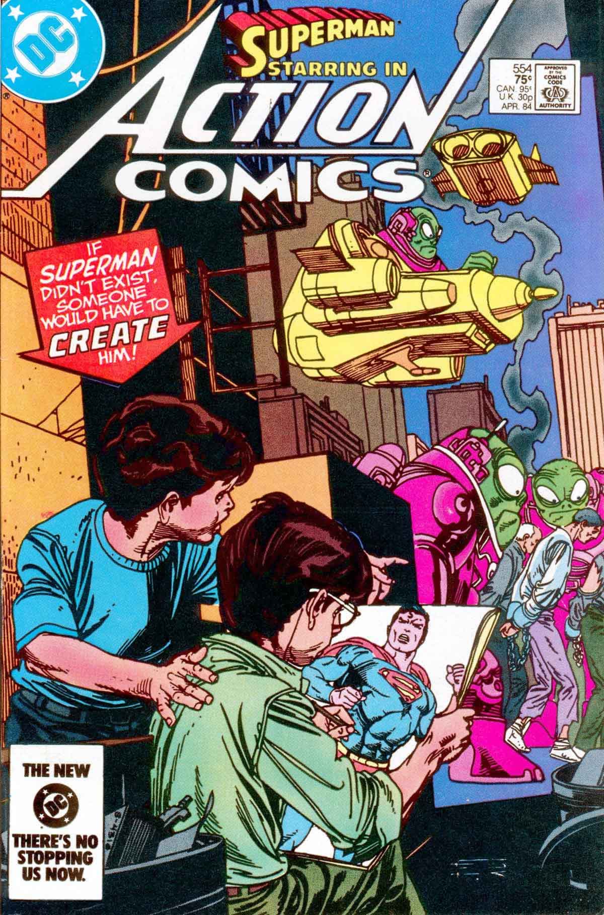 Read online Action Comics (1938) comic -  Issue #554 - 1