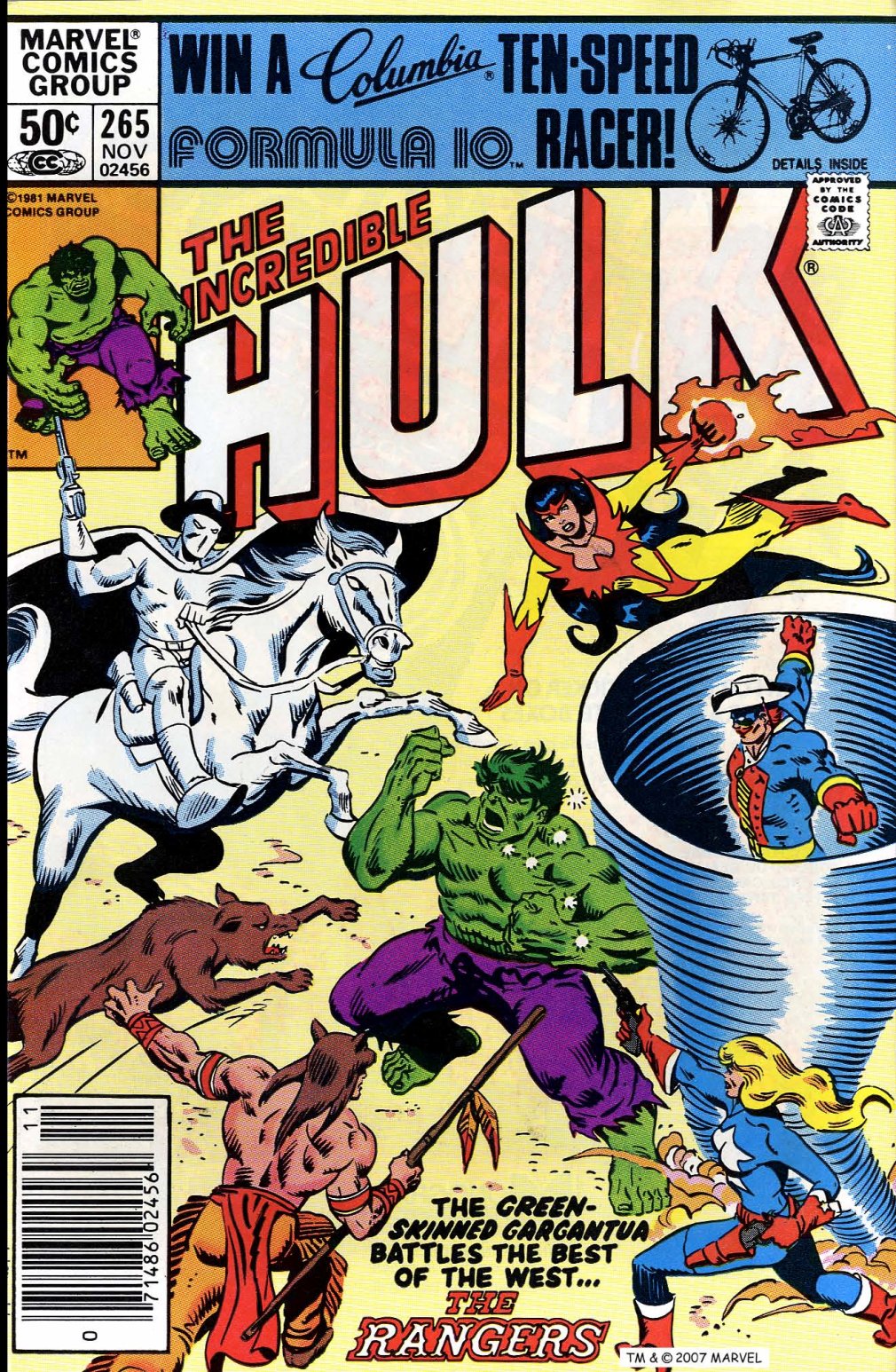 Read online The Incredible Hulk (1968) comic -  Issue #265 - 1