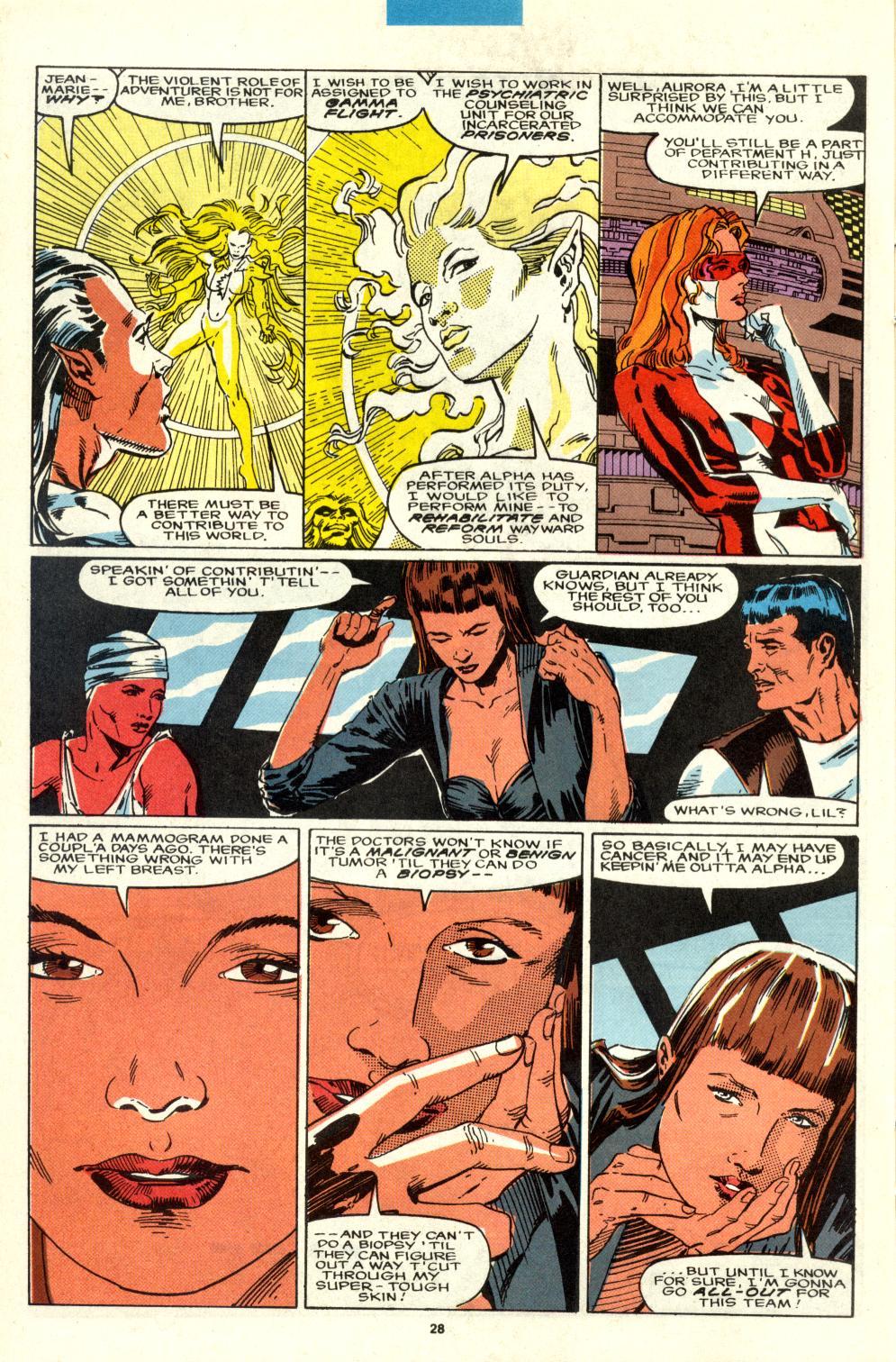 Read online Alpha Flight (1983) comic -  Issue #95 - 23