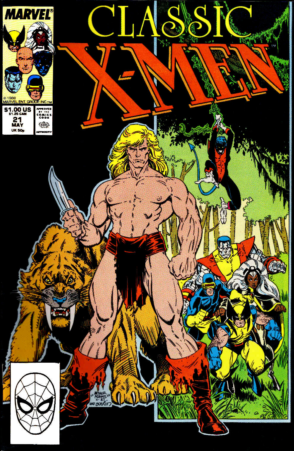 Read online Classic X-Men comic -  Issue #21 - 1