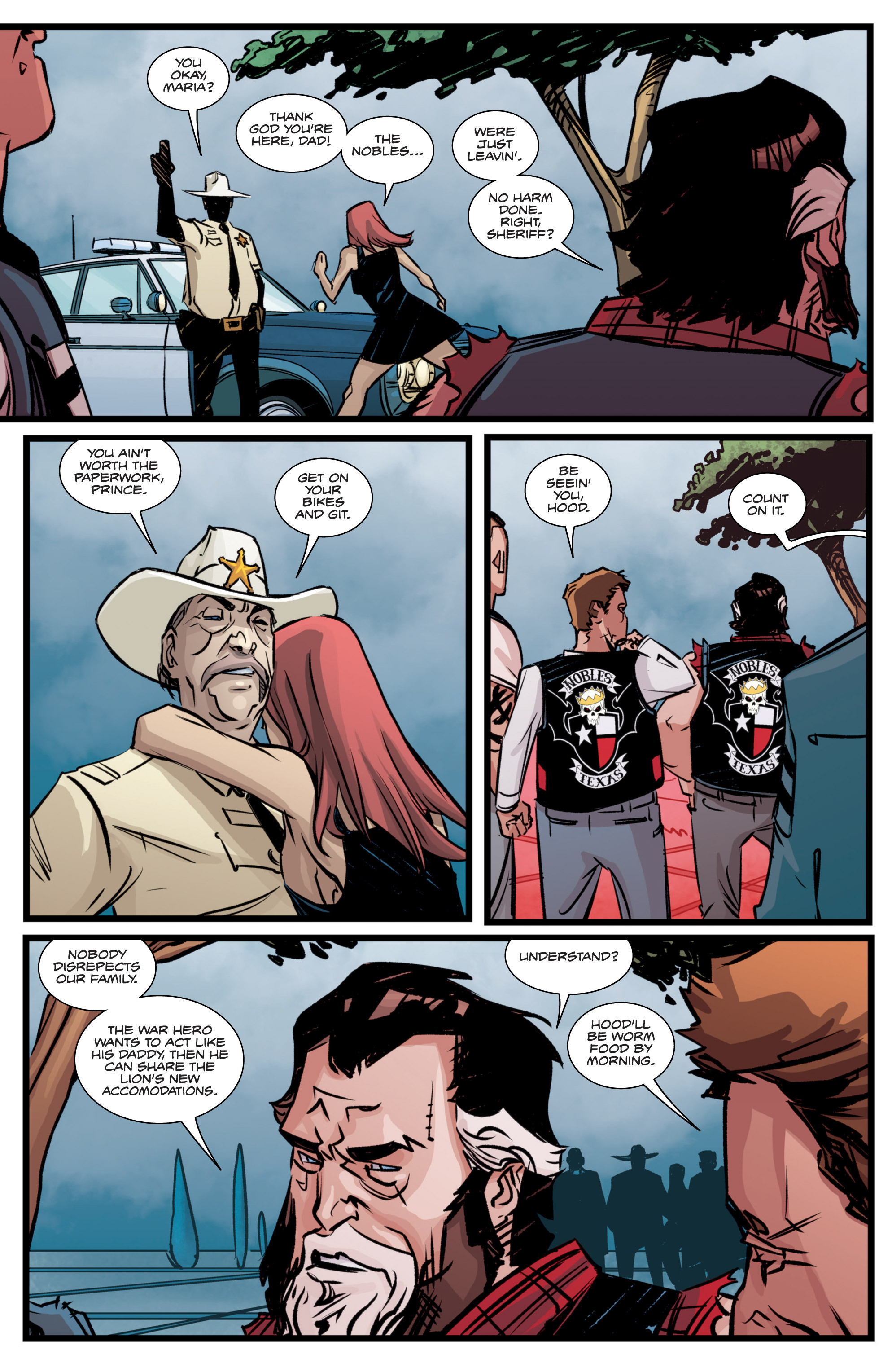 Read online Sherwood, Texas comic -  Issue #1 - 9