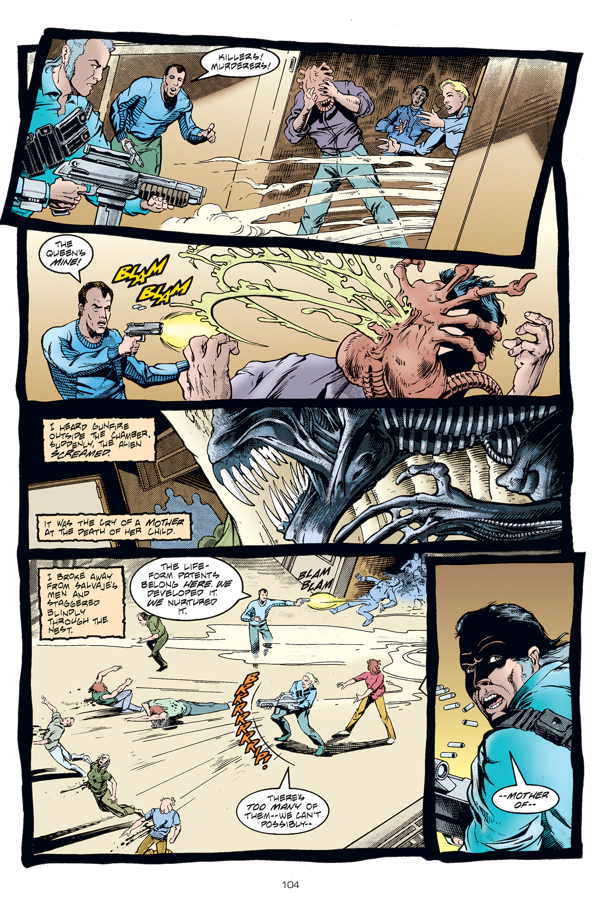 Read online Aliens: The Essential Comics comic -  Issue # TPB (Part 2) - 6