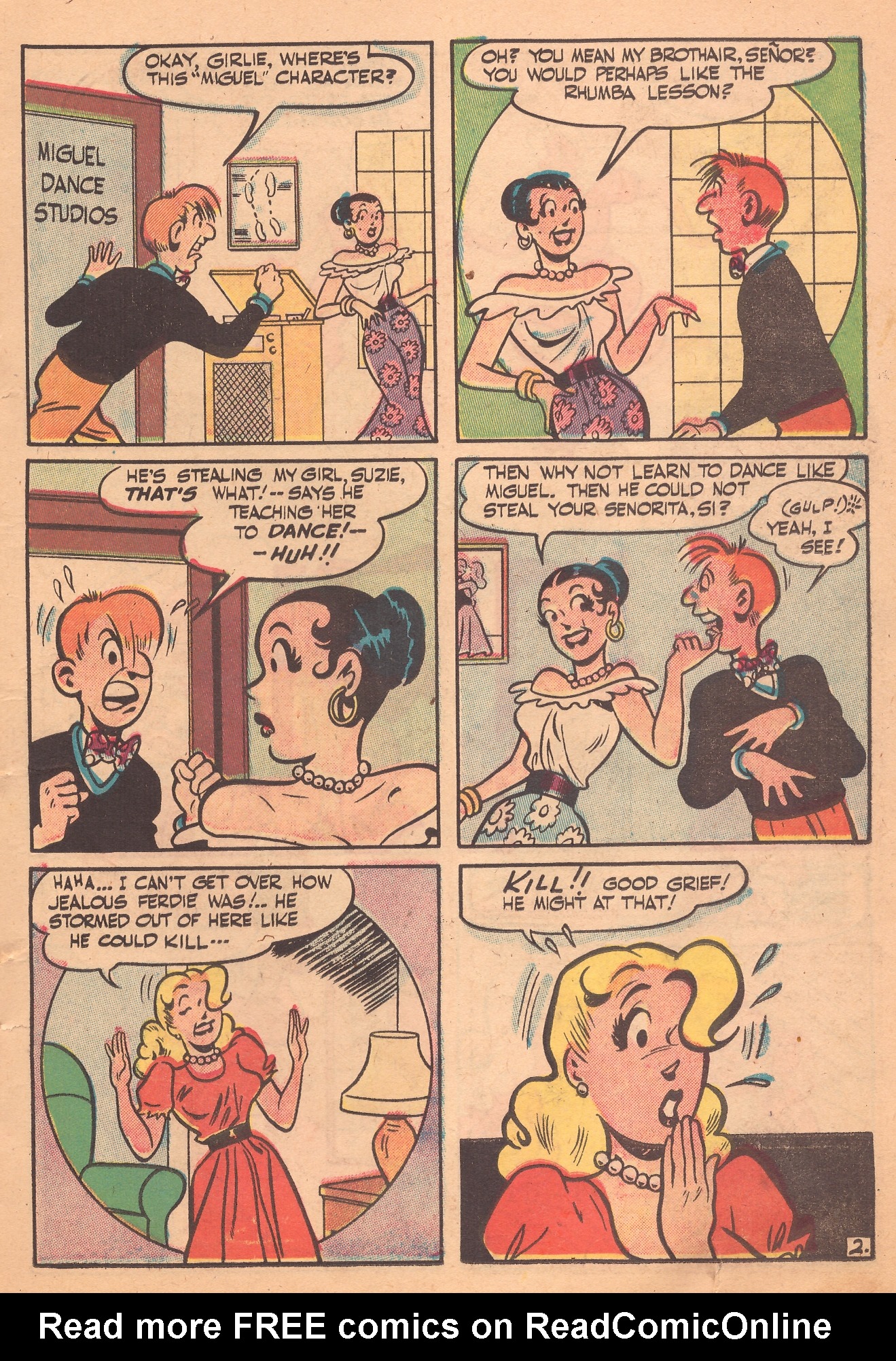 Read online Suzie Comics comic -  Issue #95 - 16