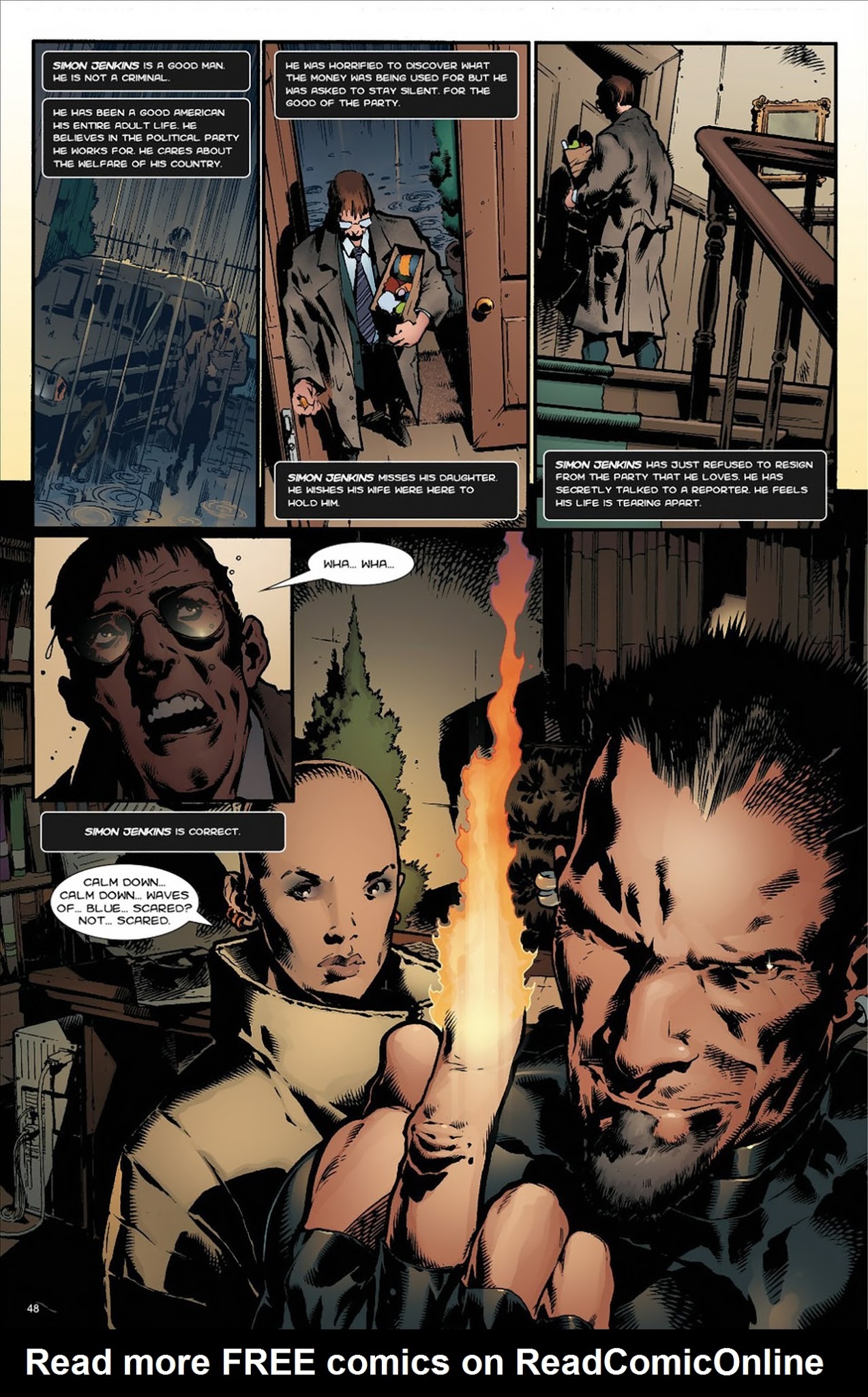 Read online CLA$$WAR comic -  Issue #2 - 9