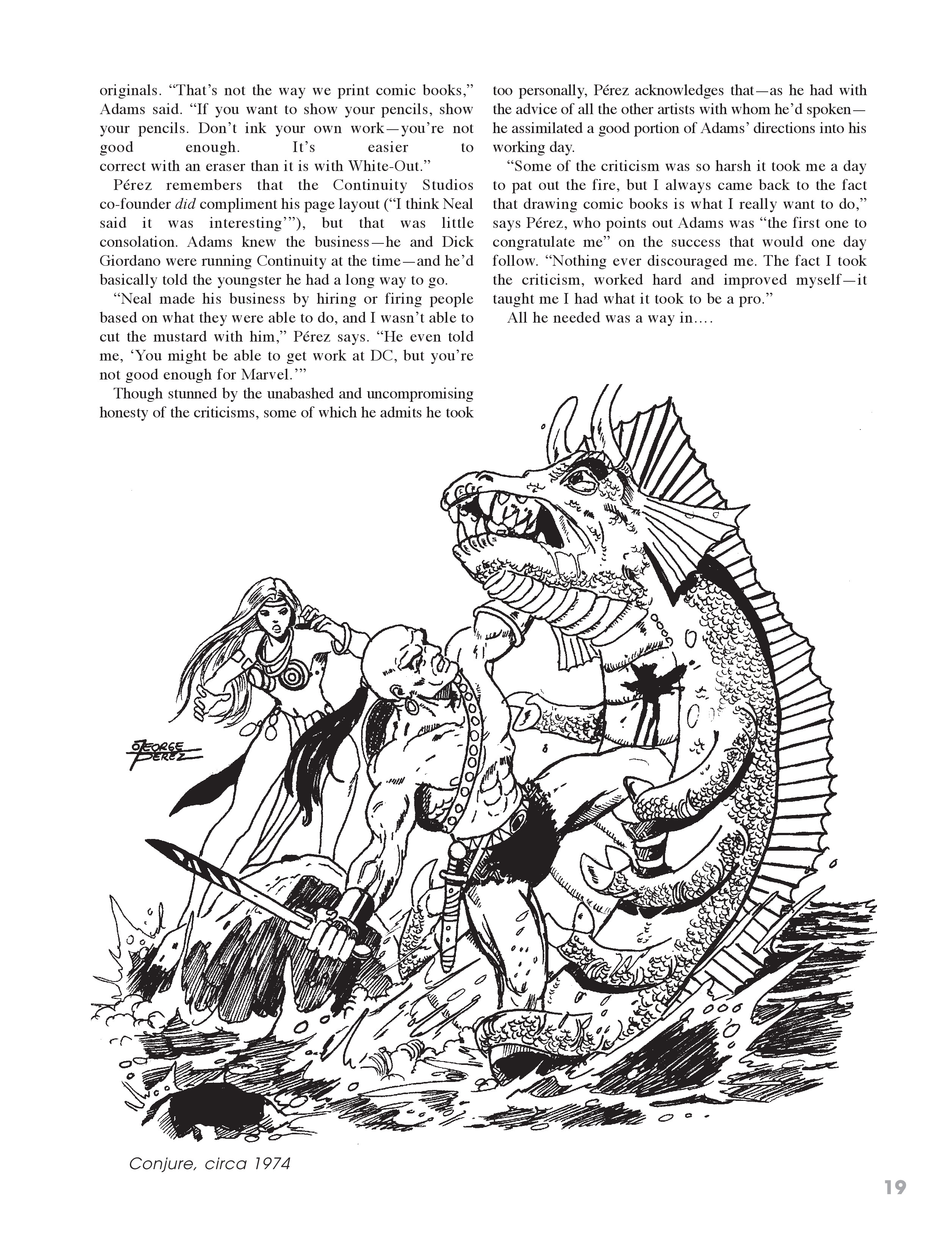 Read online George Perez Storyteller comic -  Issue # TPB 2 (Part 1) - 19