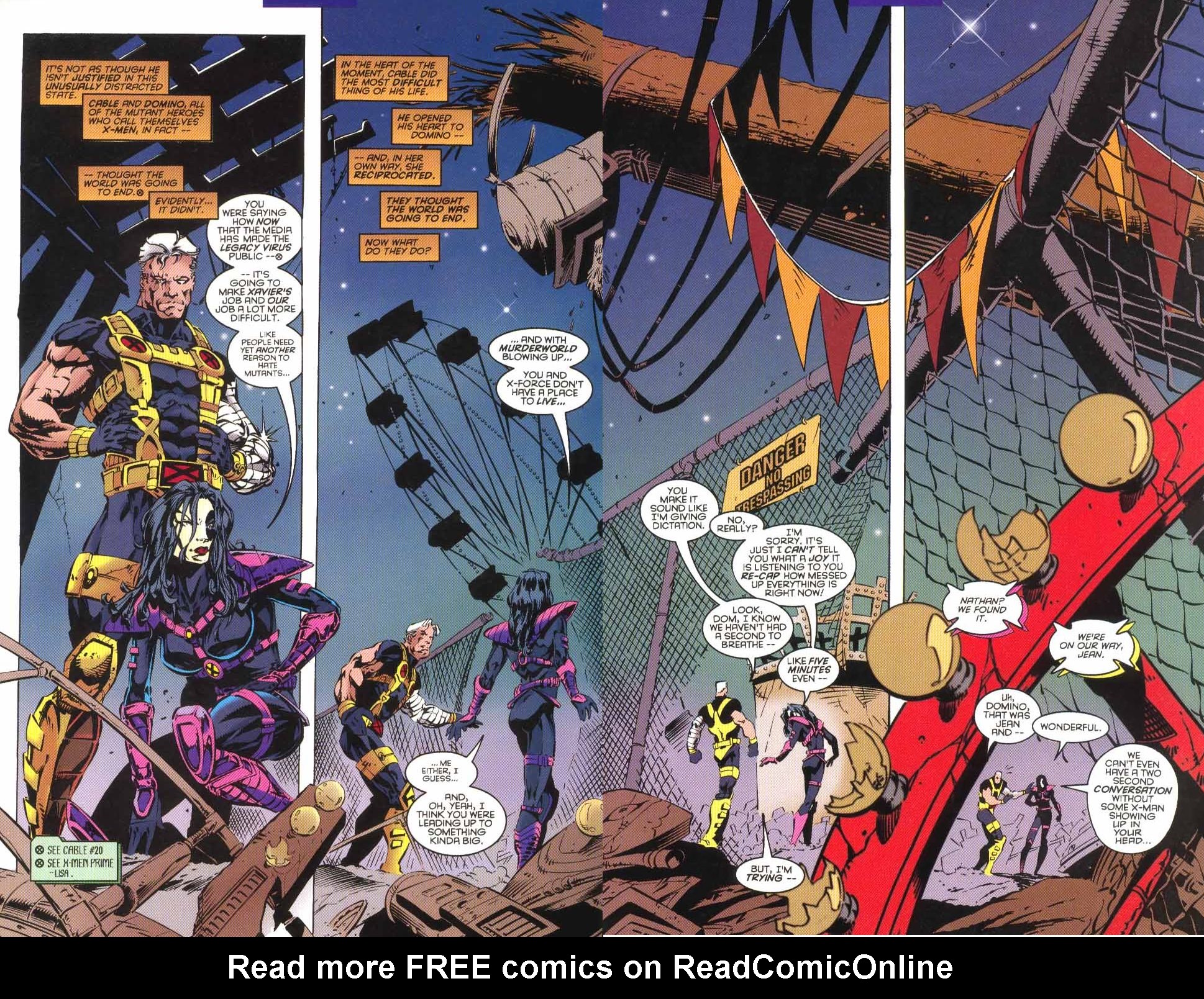 Read online Cable (1993) comic -  Issue #21 - 4