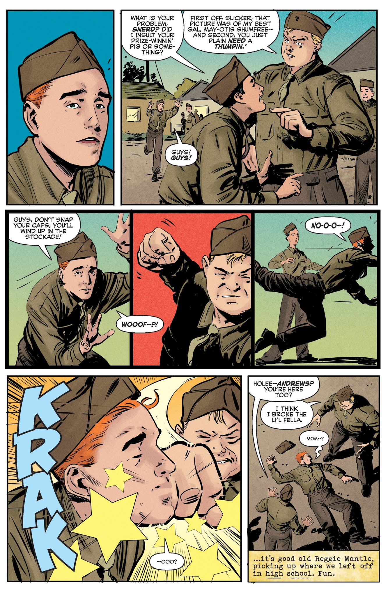 Read online Archie: 1941 comic -  Issue #3 - 4
