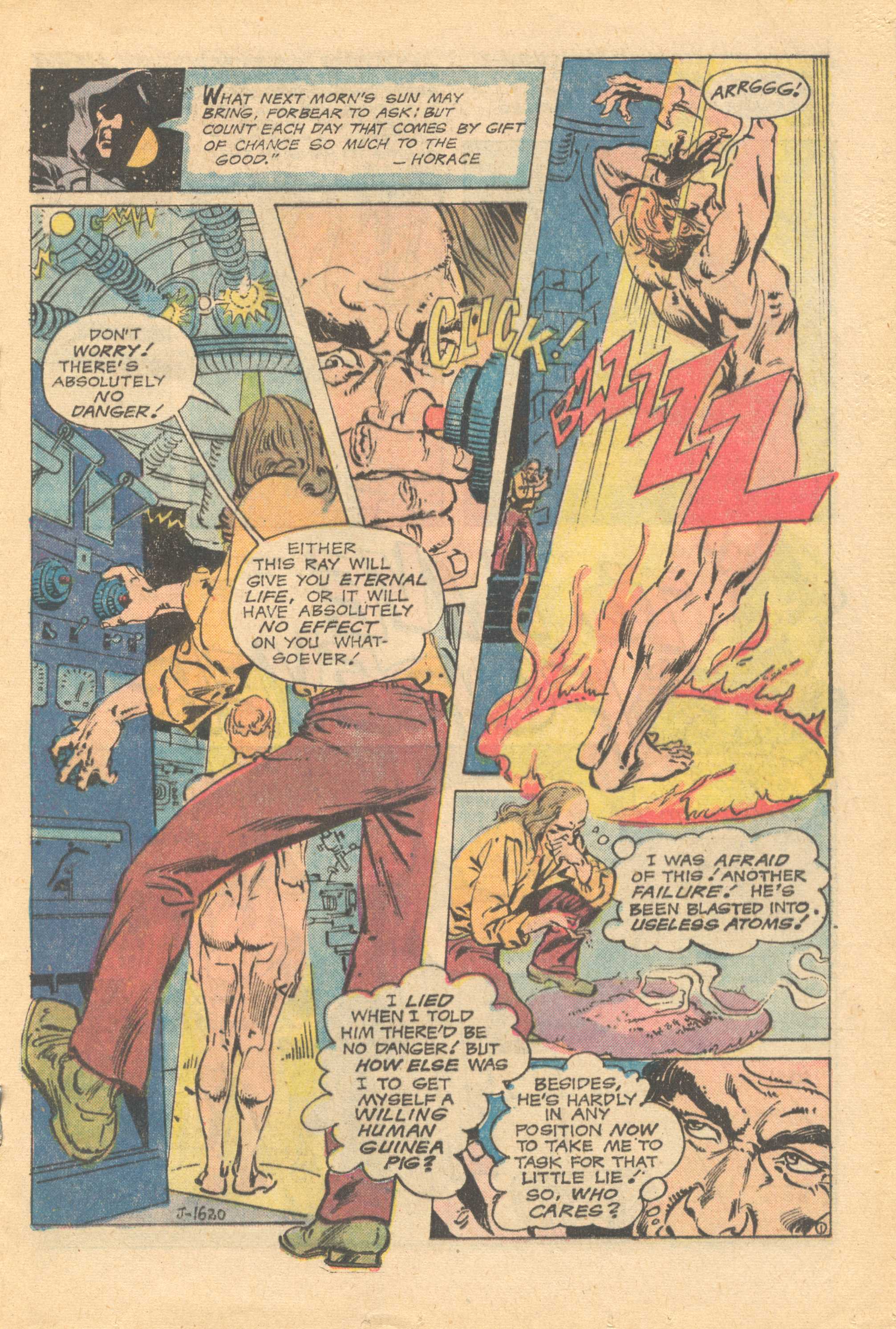 Read online Weird Mystery Tales comic -  Issue #4 - 21