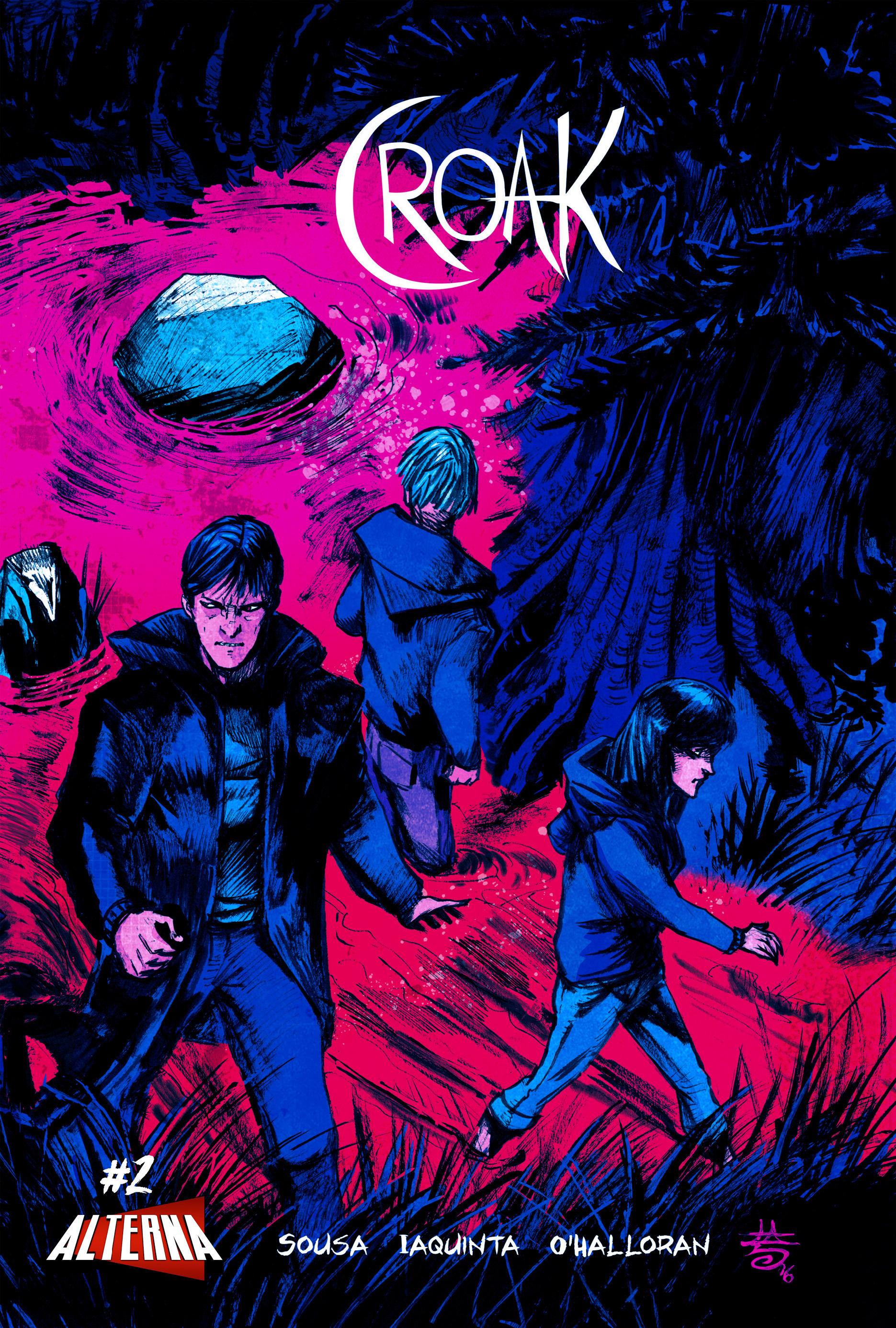 Read online Croak comic -  Issue #2 - 1